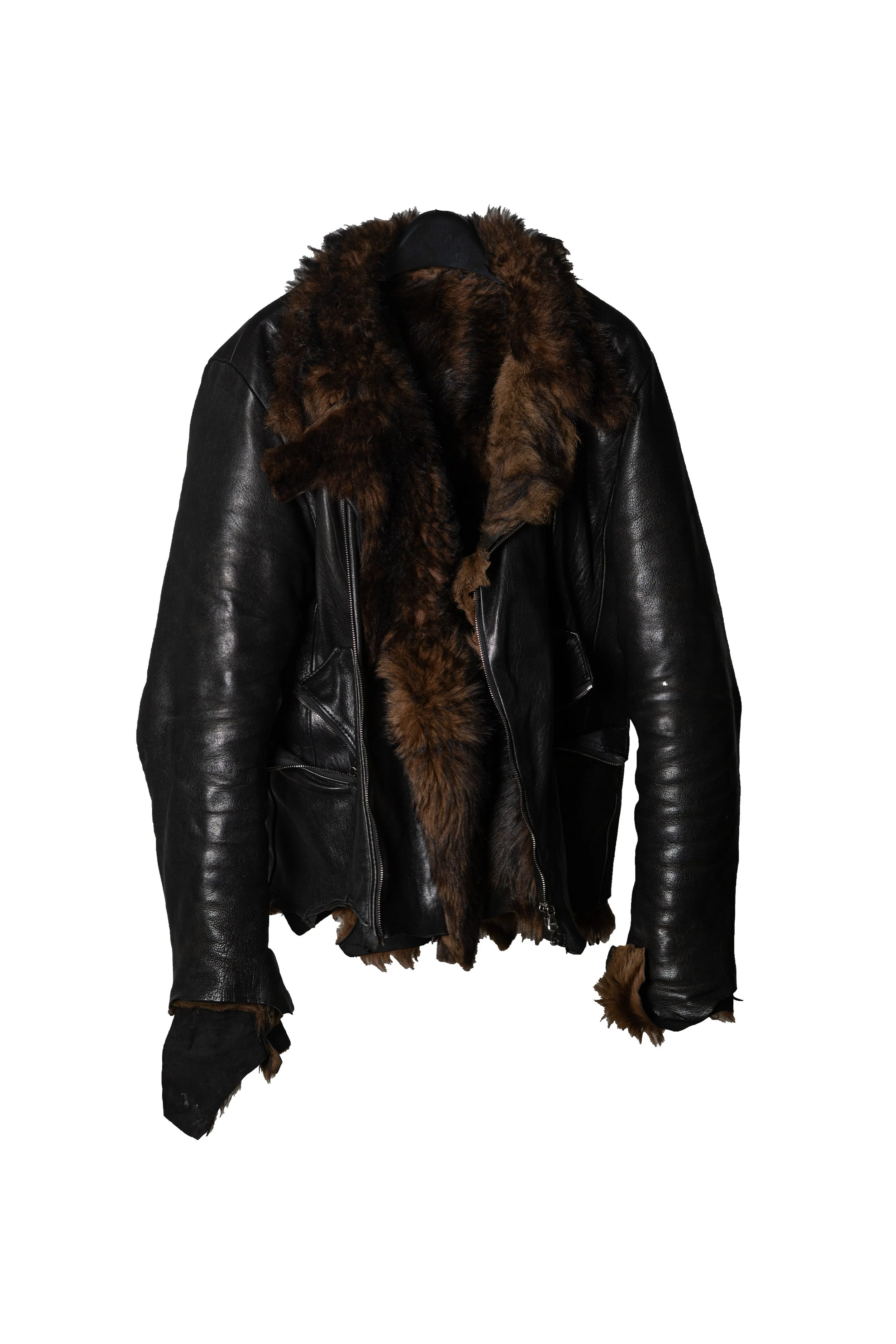 Fur Lined Vlad Moto Jacket