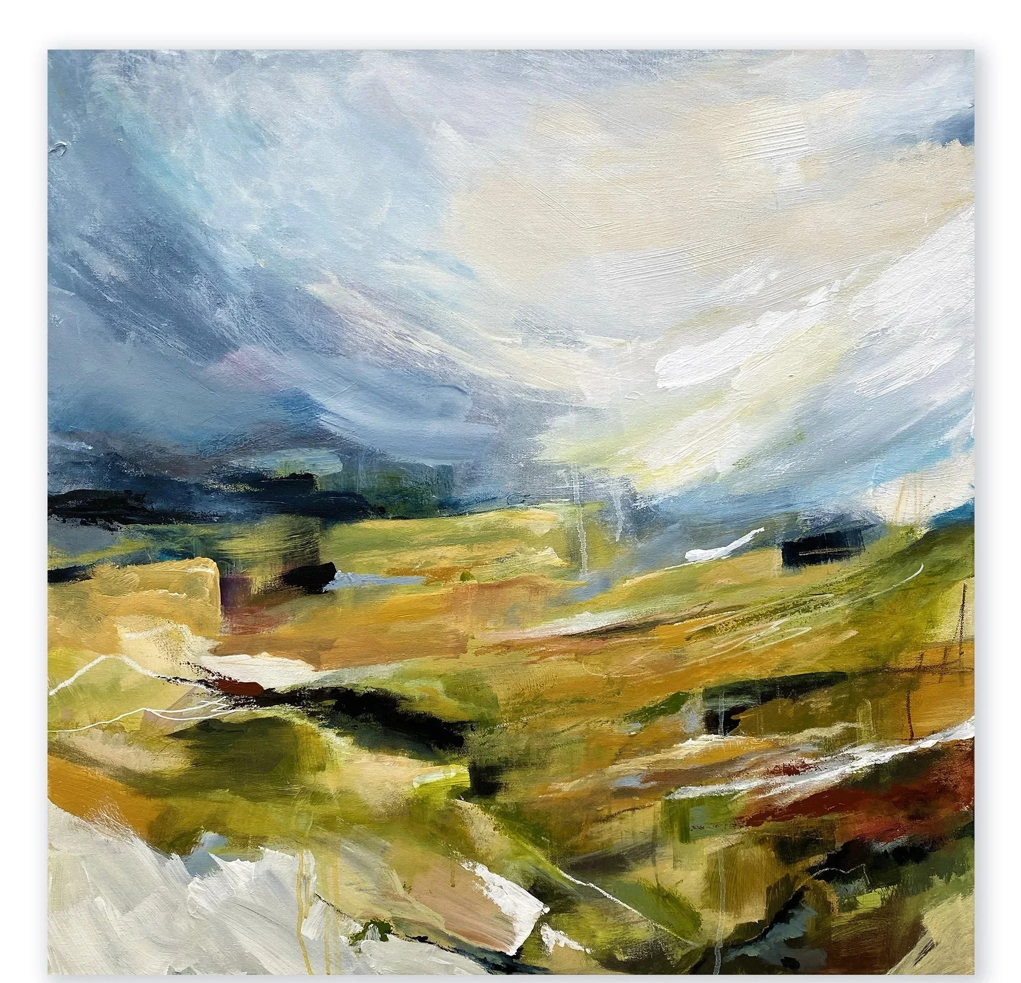 🔴  New Horizons I 30x30"  - Original