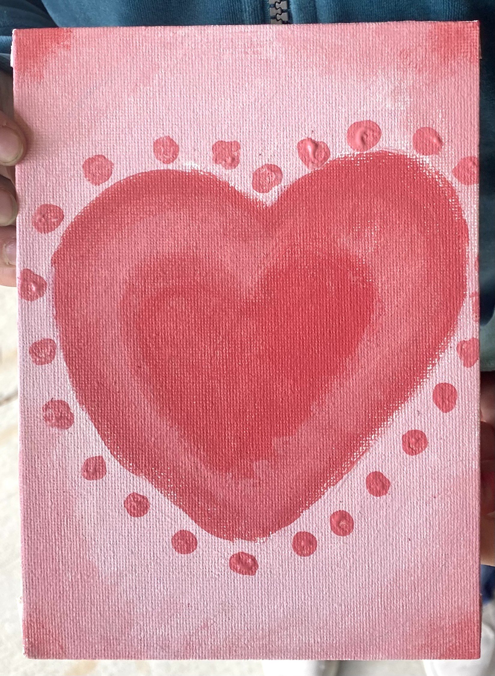 Acrylics on canvas (grade k-2)