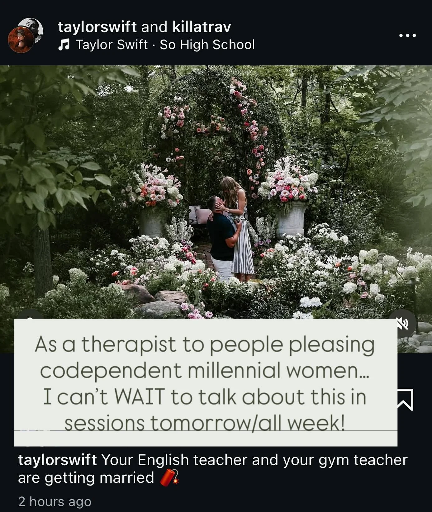 The gushing that&rsquo;s going to happen&hellip;.!!!!

AND we&rsquo;ll 💯 be covering how this brings up sooooo much. Gratitude and hope. Envy and confusion. Sadness and loss. Community and loneliness. 

You&rsquo;re not alone. Your therapist wants t