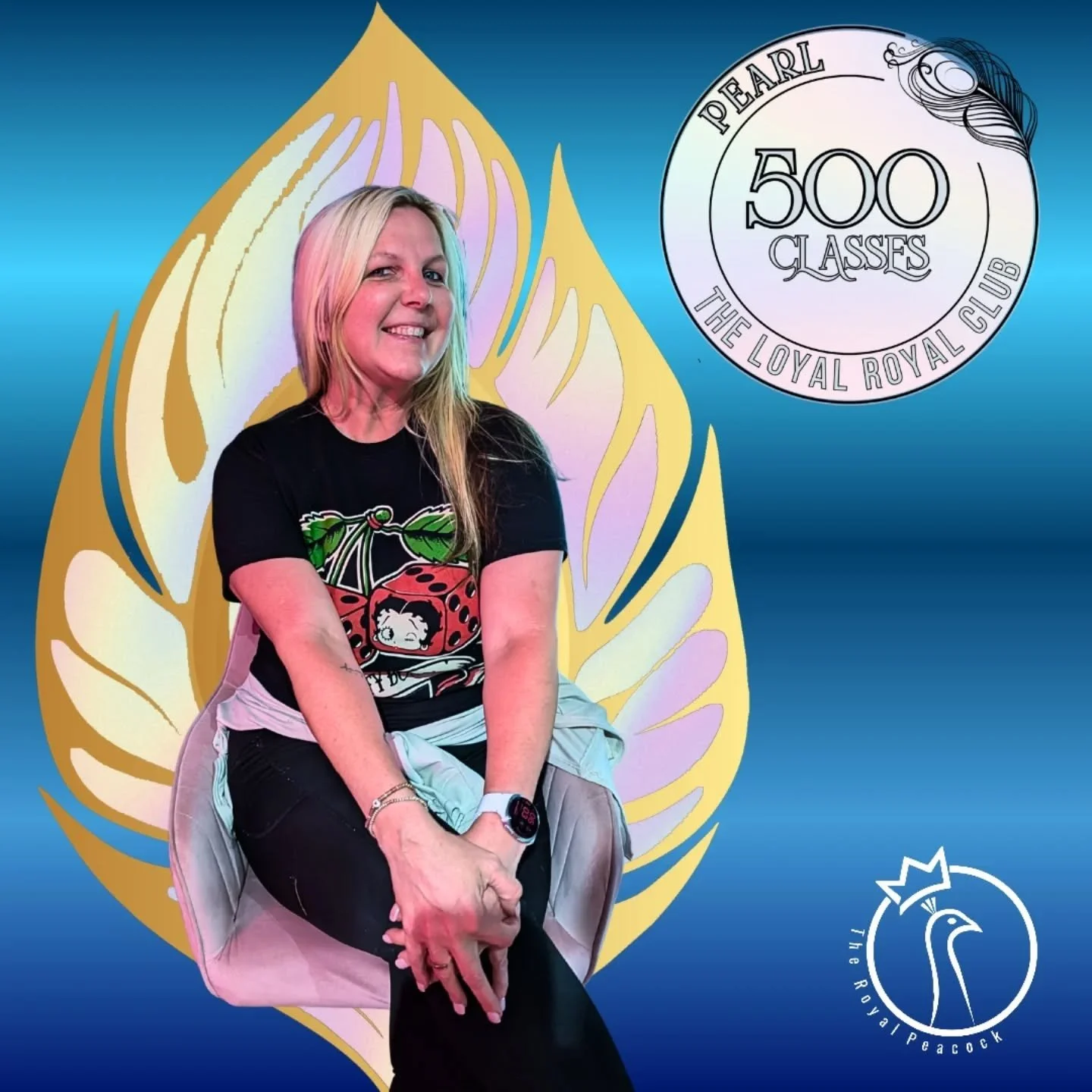 Shouting from the treetops to our newest PEARL Loyal Royal Club member, Jenni. In her words, 500 moments to feel safe &amp; cared for &ndash; 500 sessions of a different kind of Therapy &ndash; 500 chances to step out of her comfort zone &ndash; 500 