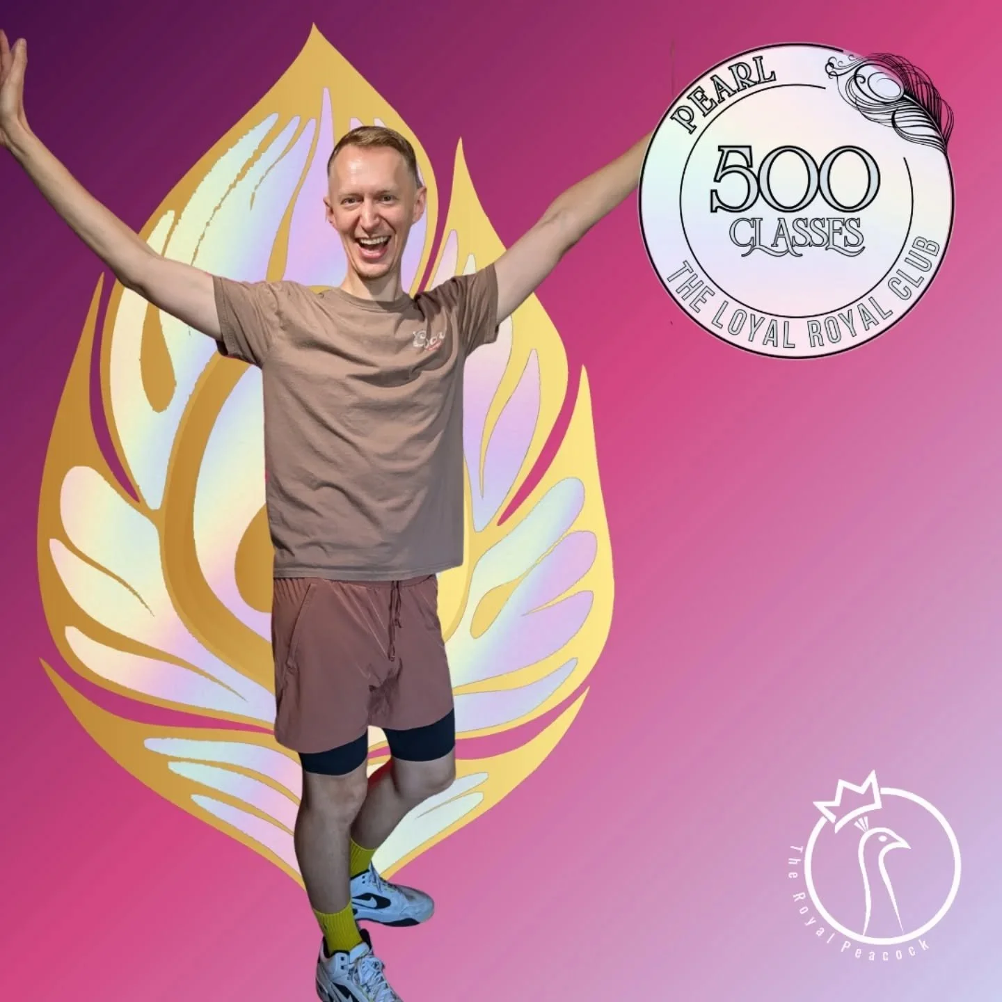 In the words of DJ Khalid &ndash; &ldquo;and another one!&rdquo; &nbsp;

When reminiscing of the past 500+ classes, Stepan states how easy it was to reach that many because he loves the incredible variety &amp; styles The Royal Peacock offers! Each c