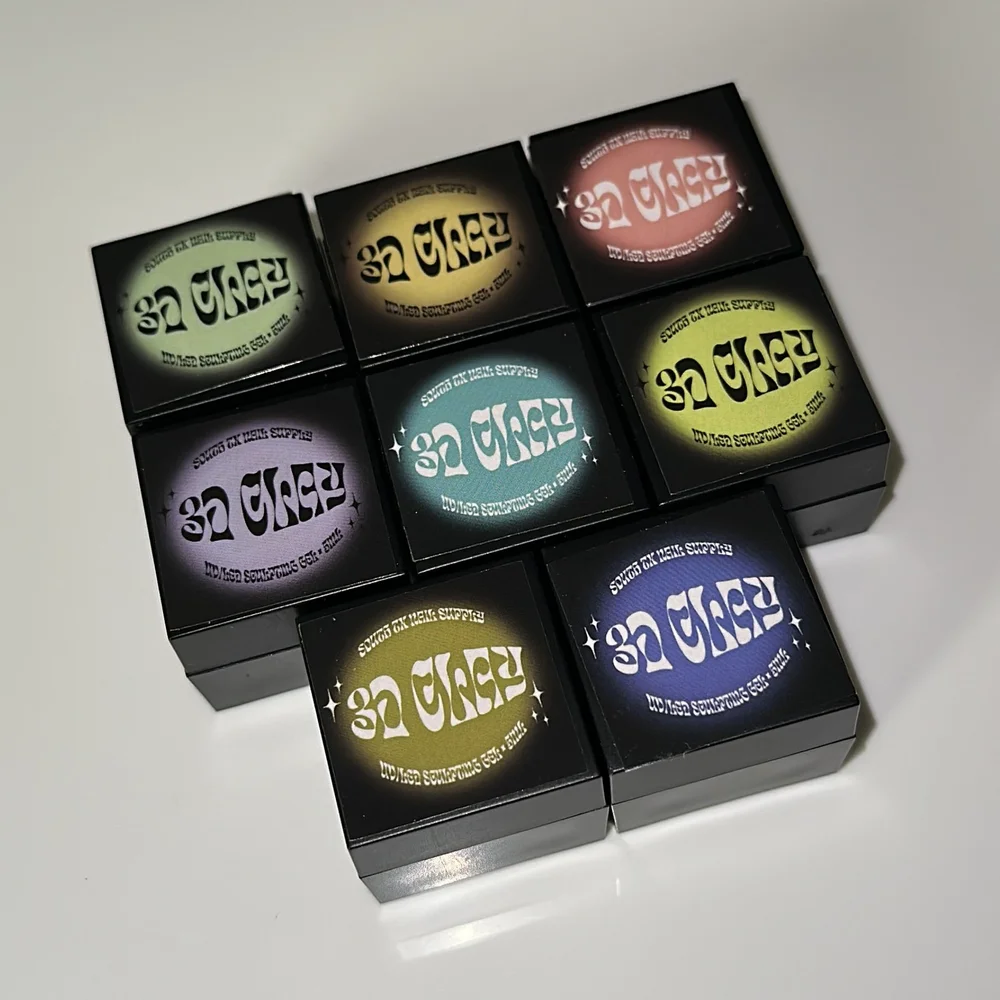 3D Clay 8pc Pastel Collection — South Tx Nail Supply