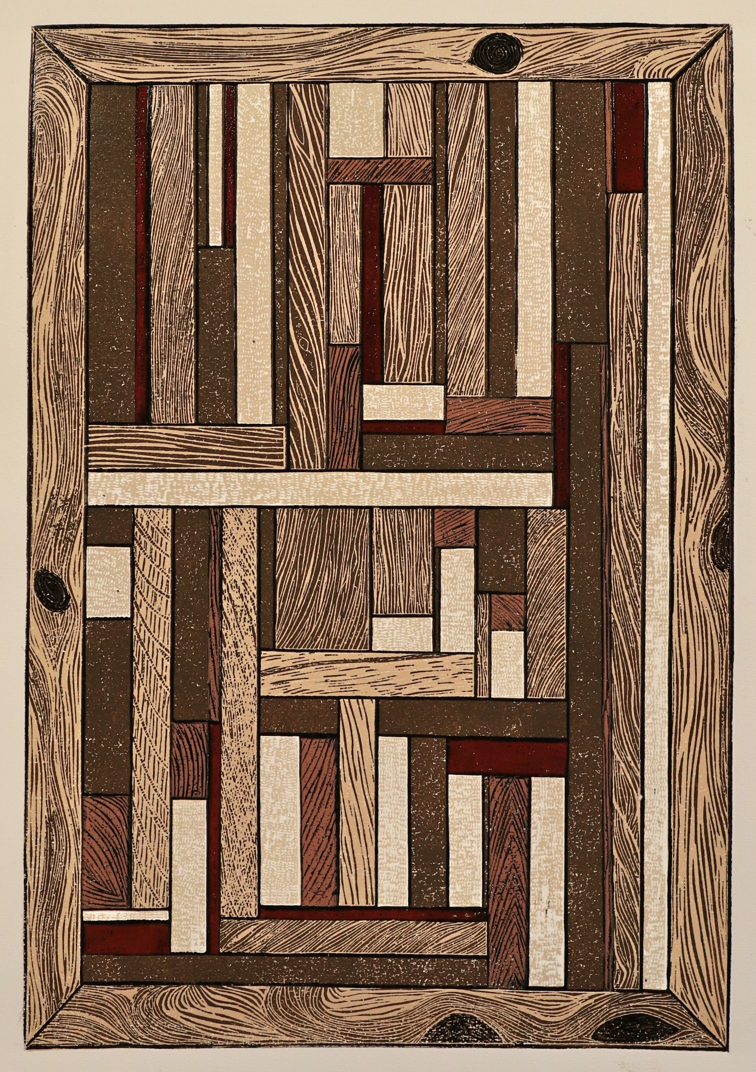 Wood Mosaic
