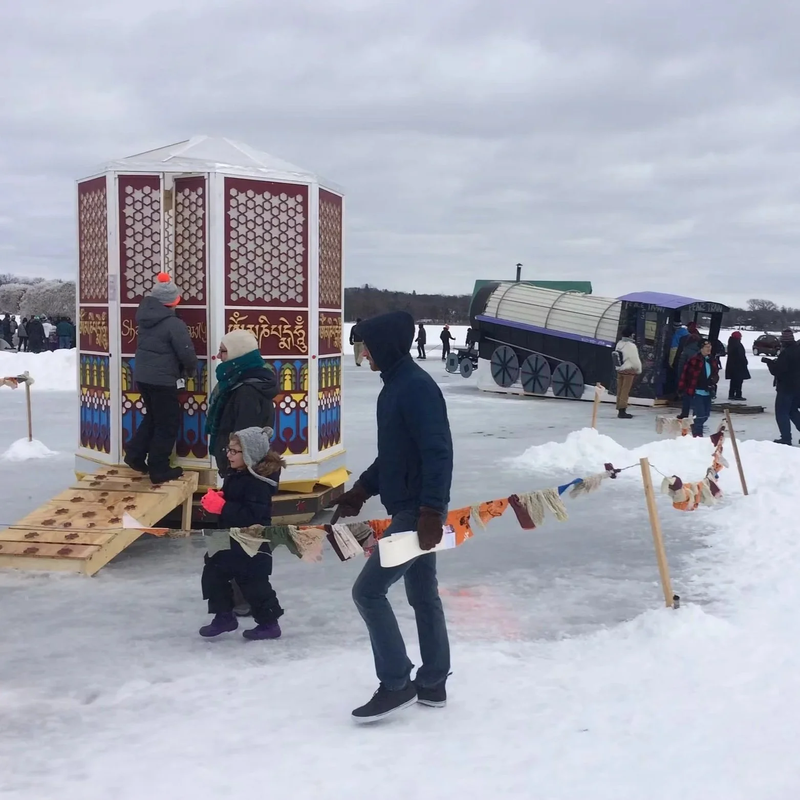 A Day On The Lake: My Time at the Art Shanty Projects