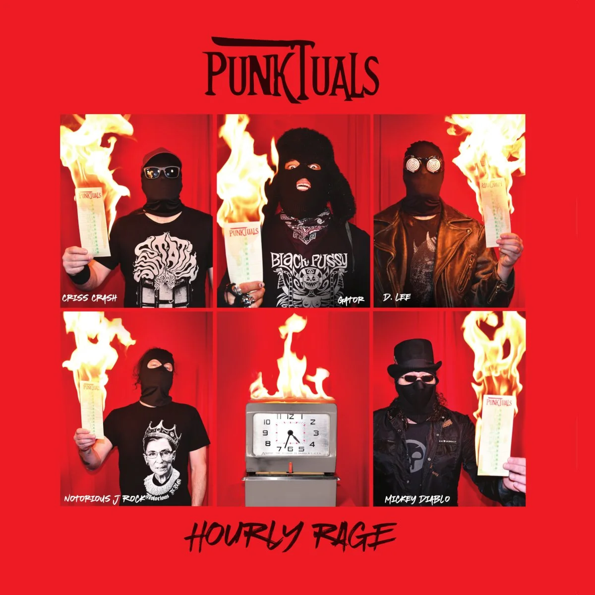 Pre Order the new album "Hourly Rage" on red vinyl by 10/9 and get 20% off! (Ships 10/2)