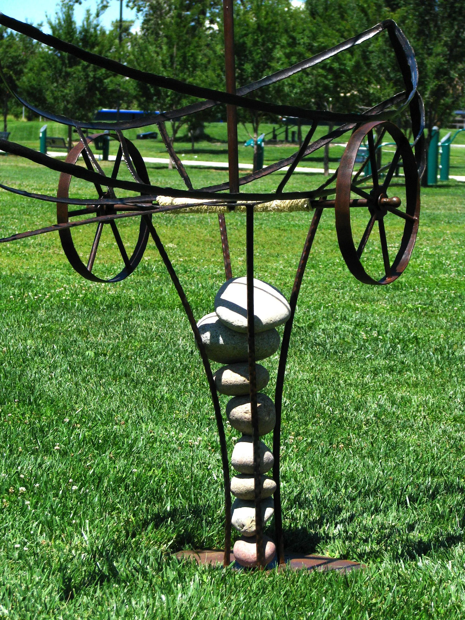 Progue with Wheels and Parasol (detail)