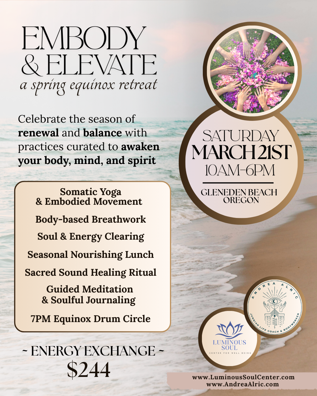 Spring Equinox Retreat Oregon Coast