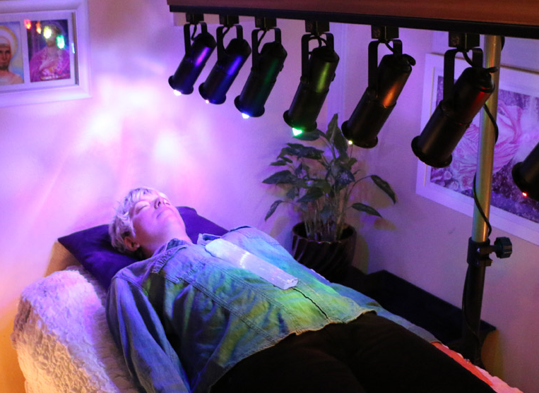 Crystal Healing Relaxation with Heated BioMat