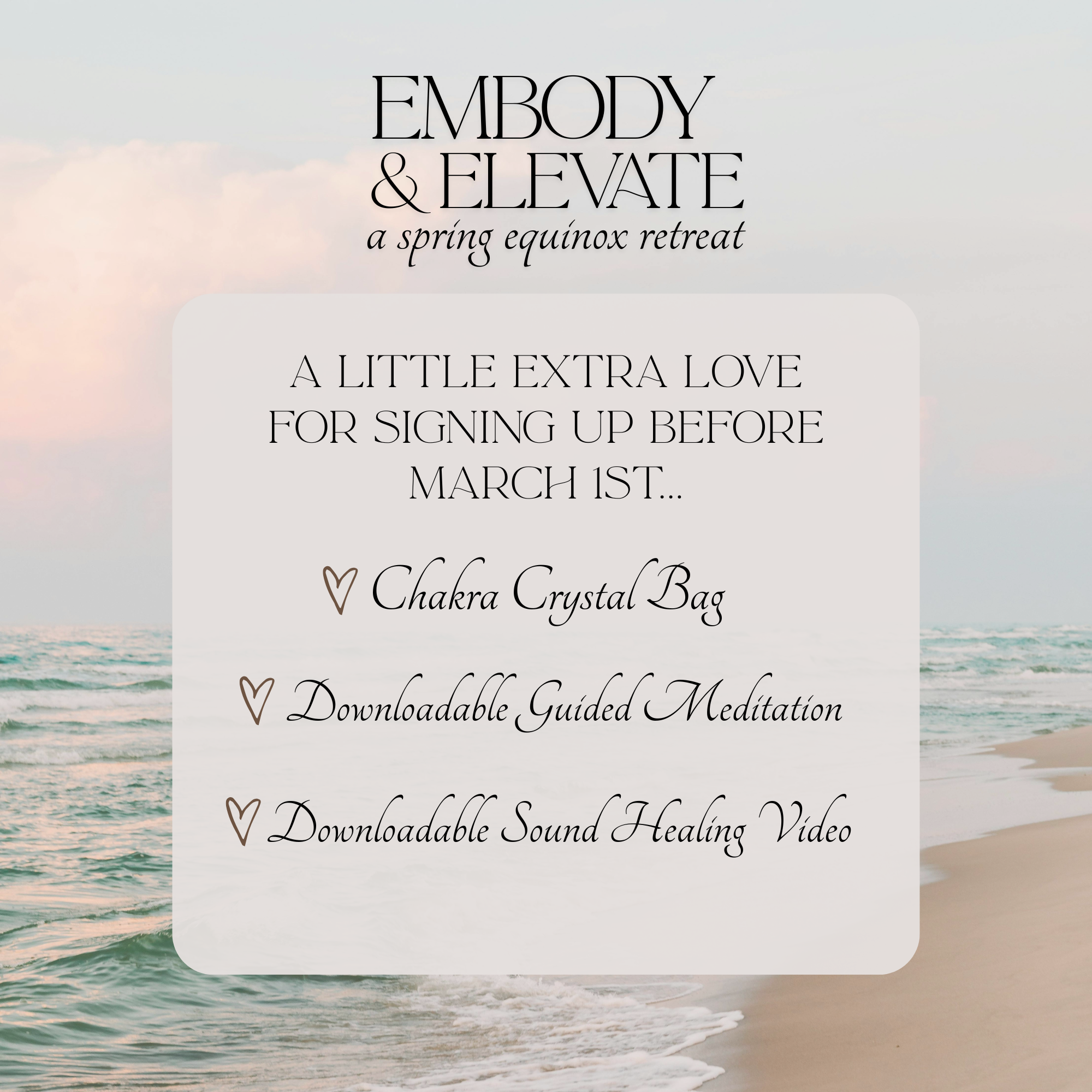 Spring Equinox Retreat | Oregon Coast