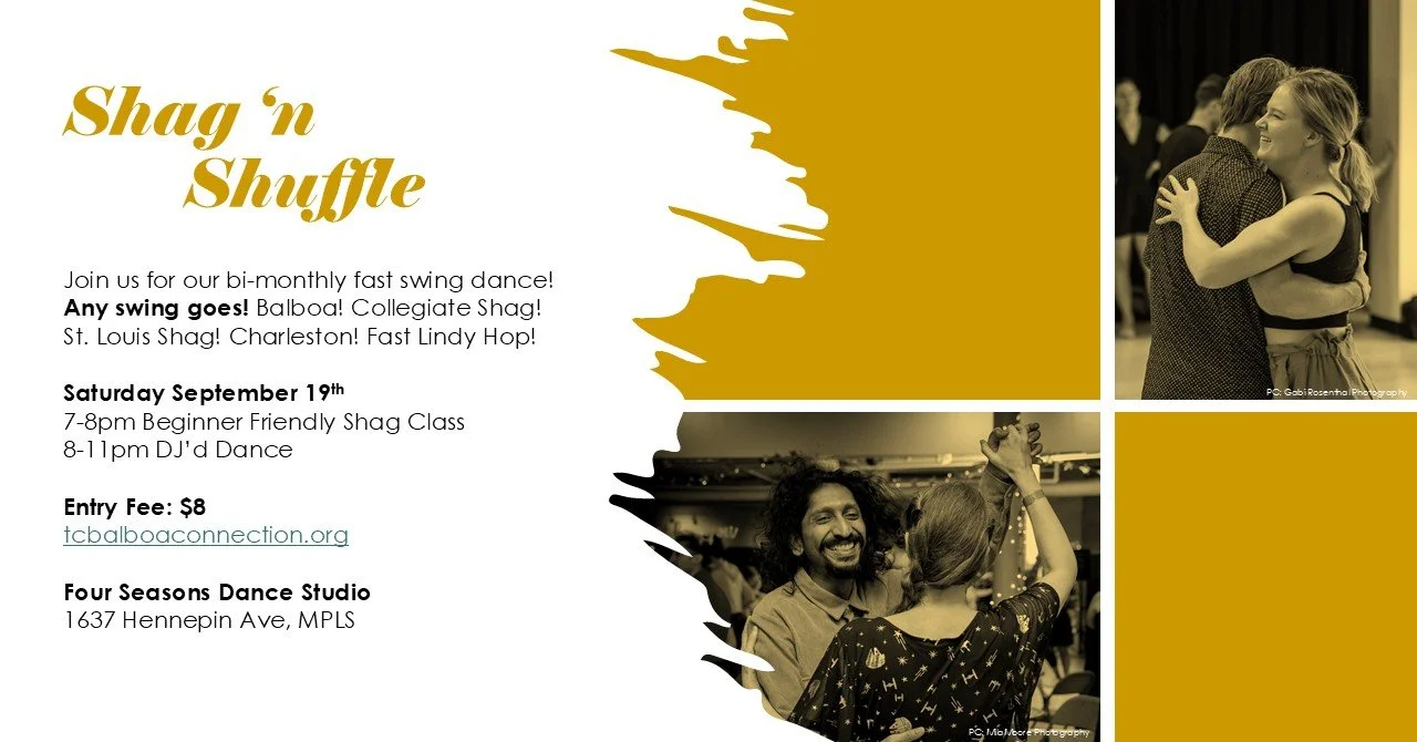 Shag 'n Shuffle Dance - Sept 19th