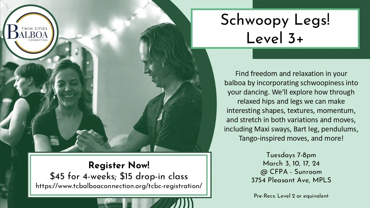 Level 3+  |  Schwoopy Legs  |  Mar 2026