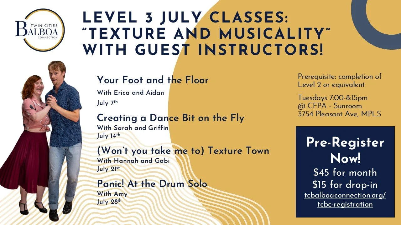 Level 3+  |  Texture and Musicality  |  July 2026