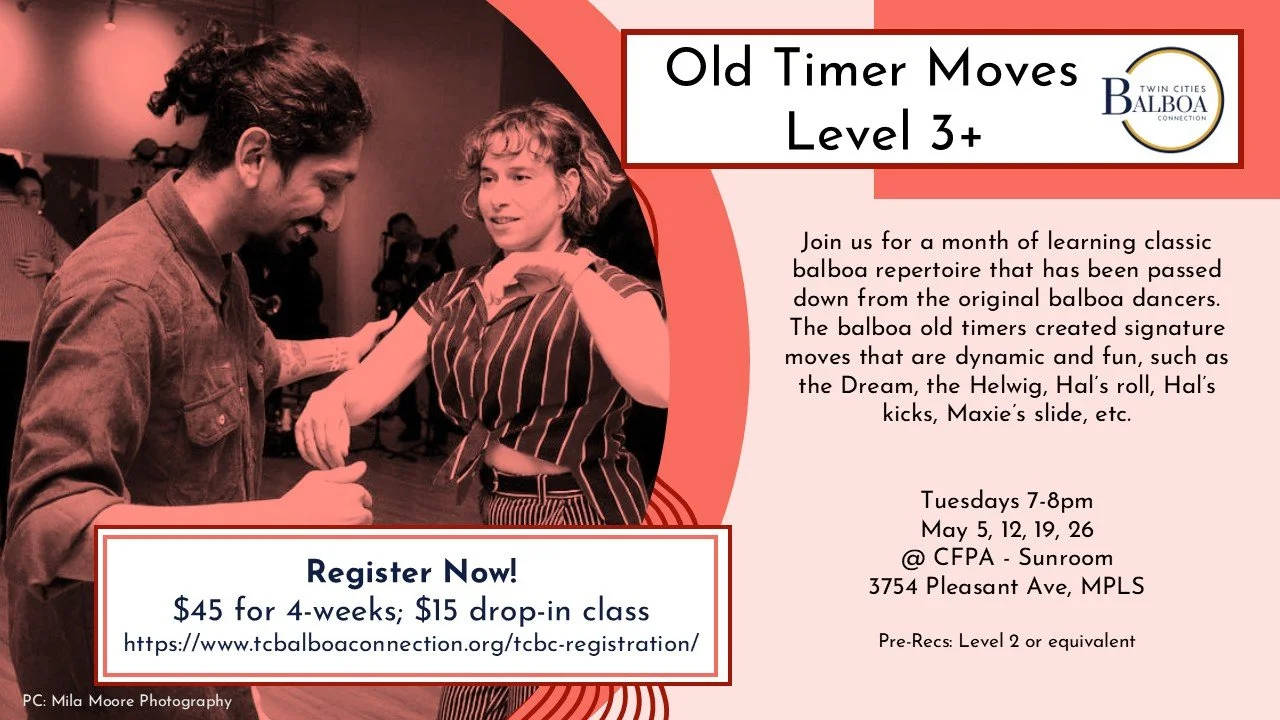 Level 3+  |  Old Timer Moves  |  May 2026