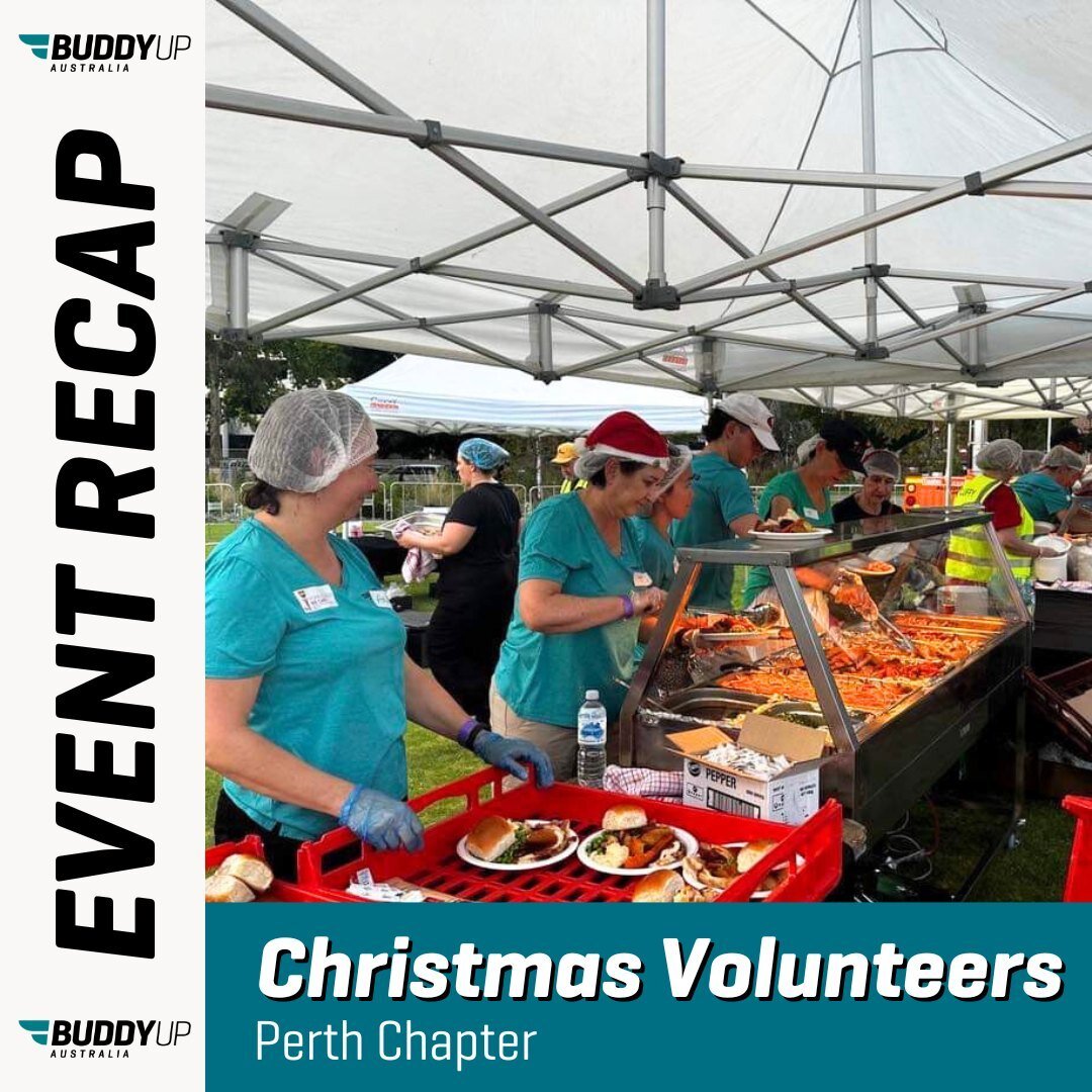 🌟 Making a Difference Together! 🌟 Back in December, the Perth and Rockingham Chapters came together over two incredible days to spread joy and kindness to those in need. Buddy Up Australia teamed up with amazing organisations to serve a heartwarmin