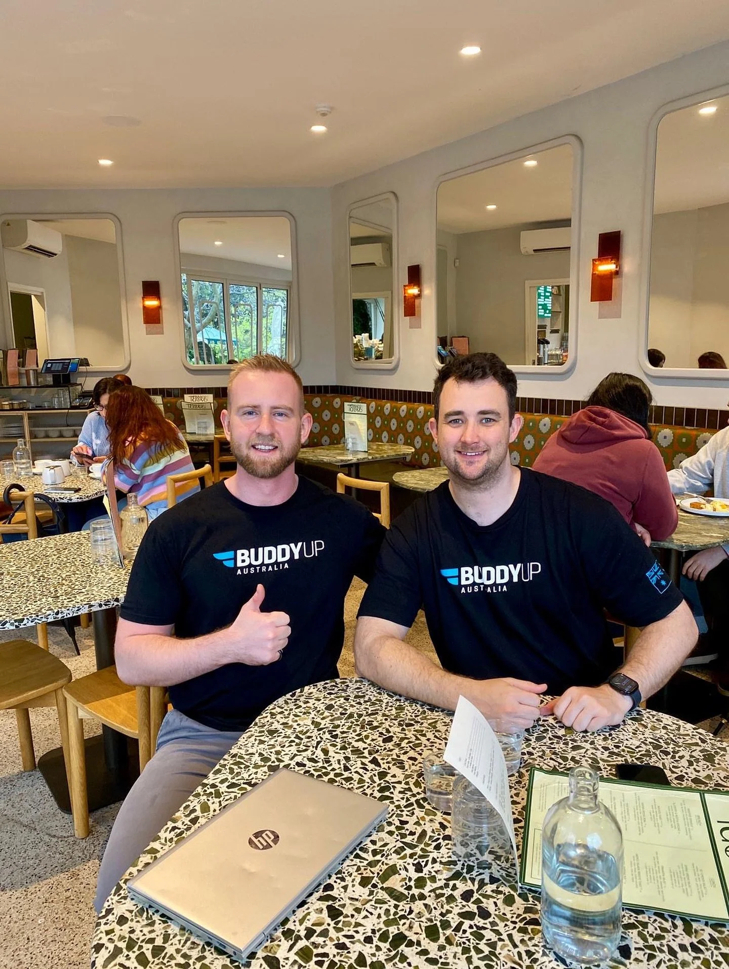 While we might all work remotely across the country, the Buddy Up crew always finds time to catch up face to face when we can! 🙌

Here are two BUA legends - Mike and our newest Team Leader for Victoria Andrew 💪
.
.
.
#adf #adffamilies #defence #fir