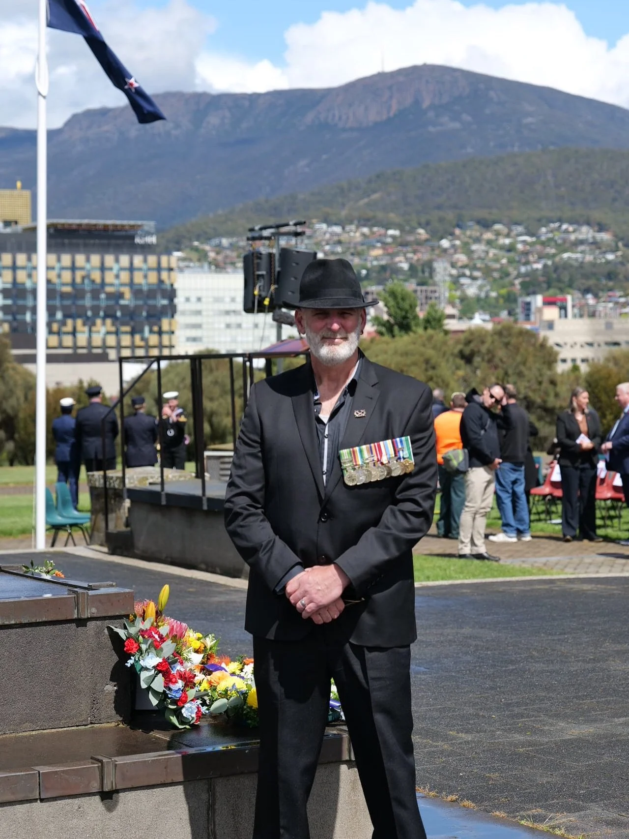 Honoured to have had our Tasmania Team Leader, Kris Amiet, at Hobart&rsquo;s Remembrance Day Service representing Buddy Up Australia yesterday.

Pictured with mate, Kyle.
.
.
.
#adf #adffamilies #lestweforget #remembranceday