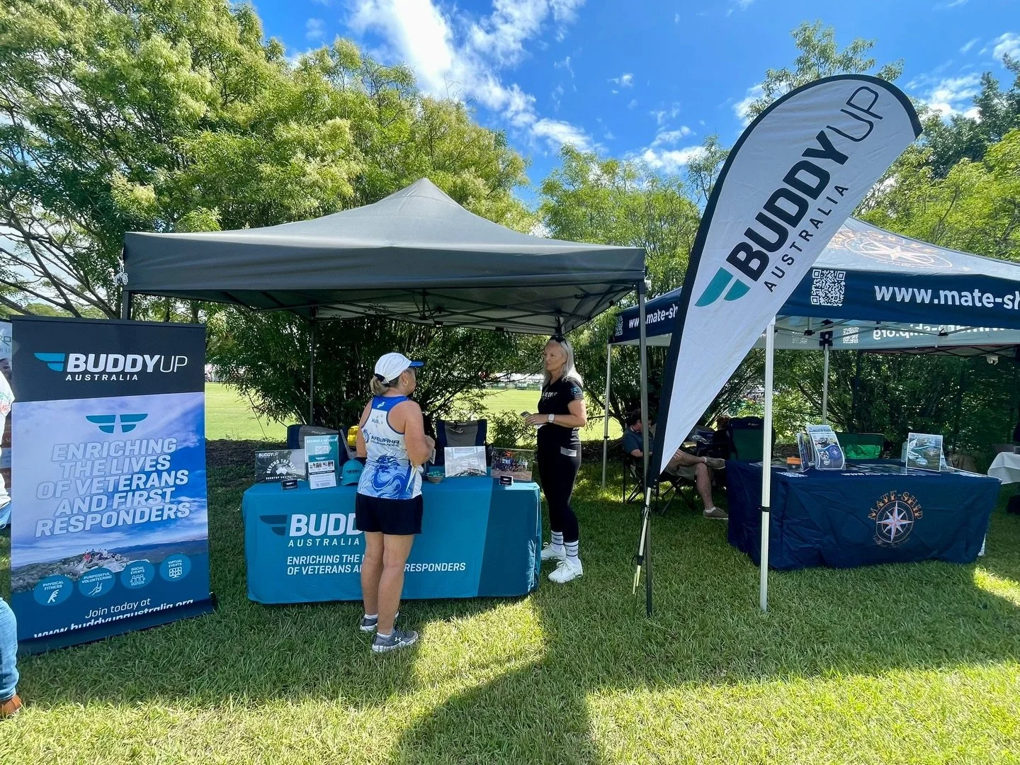 Buddy Up Australia attended the Sunshine Coast Veterans Market in beautiful Yandina over the weekend with two of our dedicated Buddy Up legends 💪

It was a great opportunity to connect with fellow veteran and community organisations, share experienc