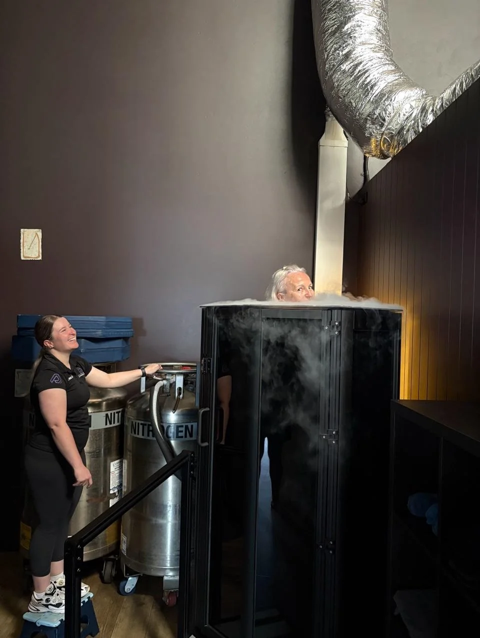 Team QLD tried some very unique recovery techniques this week at @active_recovery_ 💪

Event Leader and legend, Katrina, tried cryotherapy for the first time, adding a bit of fun and curiosity to an already great session!

#adf #firstresponder #event