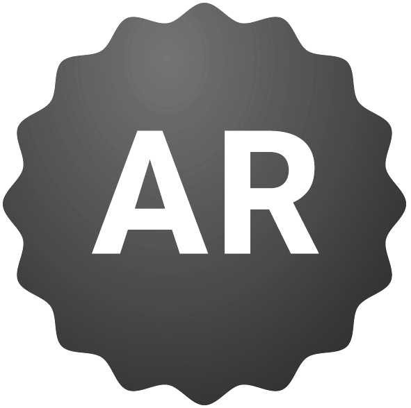Adviser Ratings logo in black and white for Angelo Baronessa's personal link.