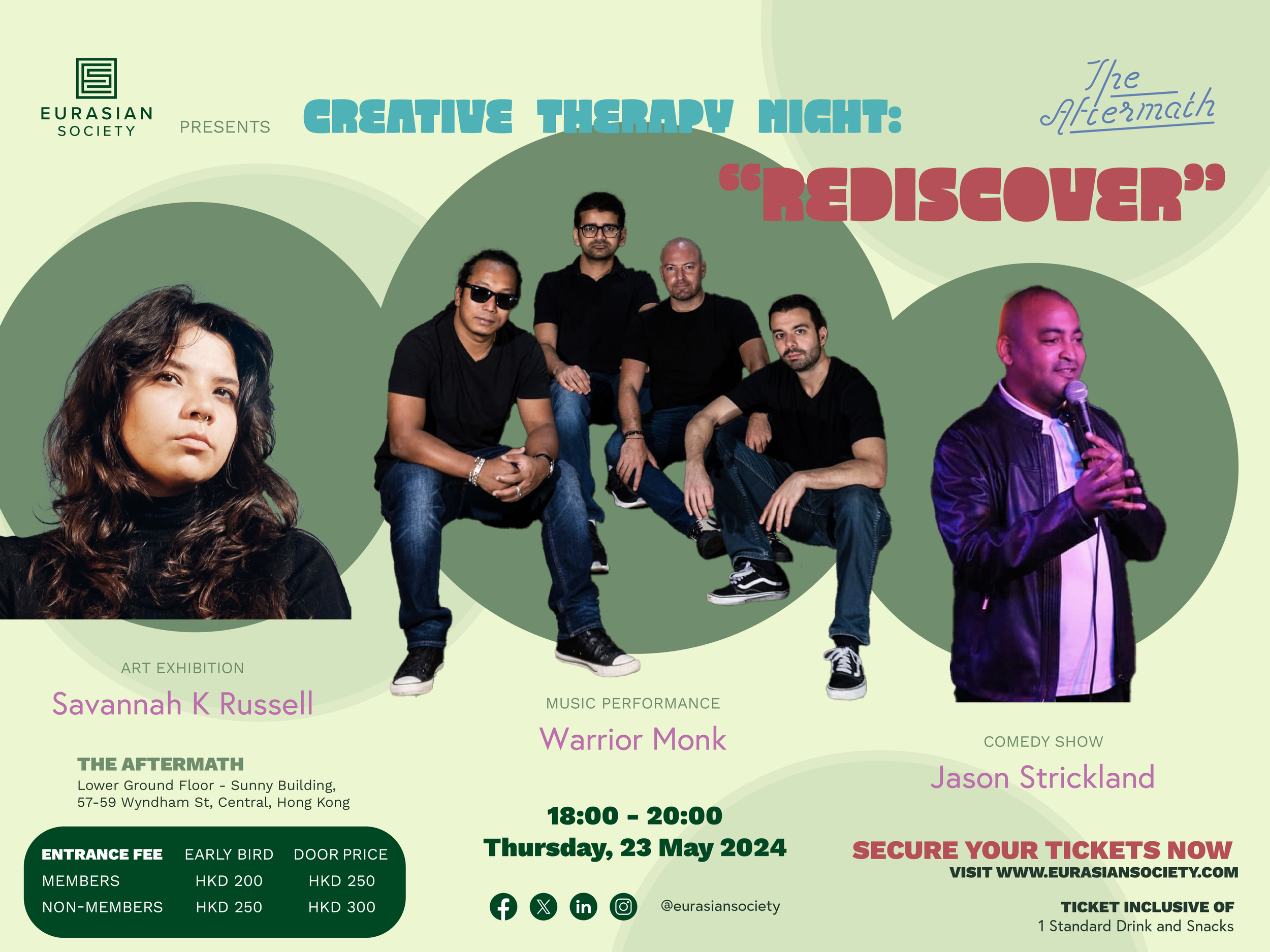 Creative Therapy Night: “Rediscover”