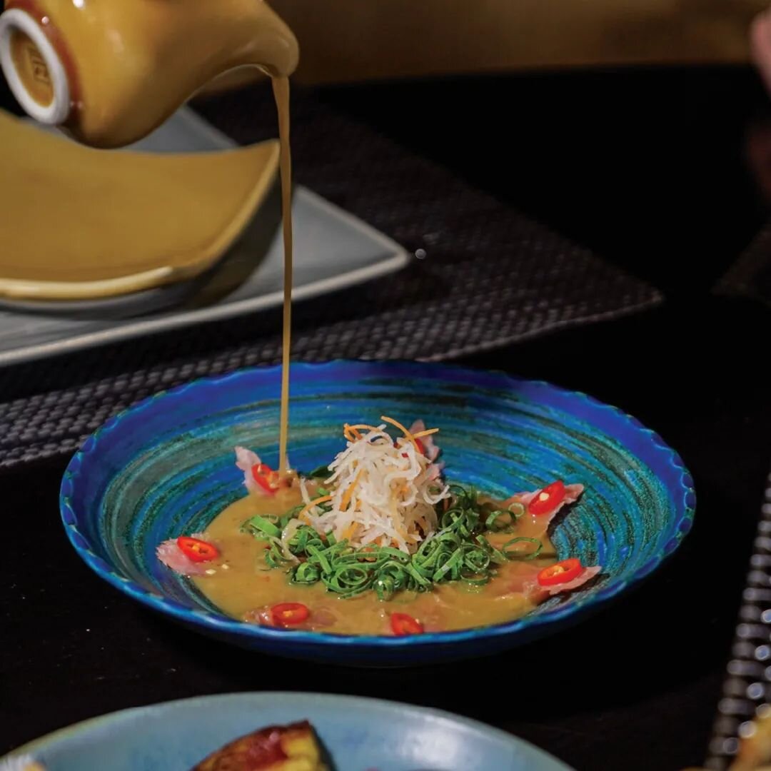 Featuring our Tuna Nikkei, a Tiradito from the influence of Peruvian and Japanese Cuisine and a hint of Latin American from the chili chimichurri which is fragrant and slightly spicy 🌶️

Try it this weekend by booking through WhatsApp +974 7794 1930