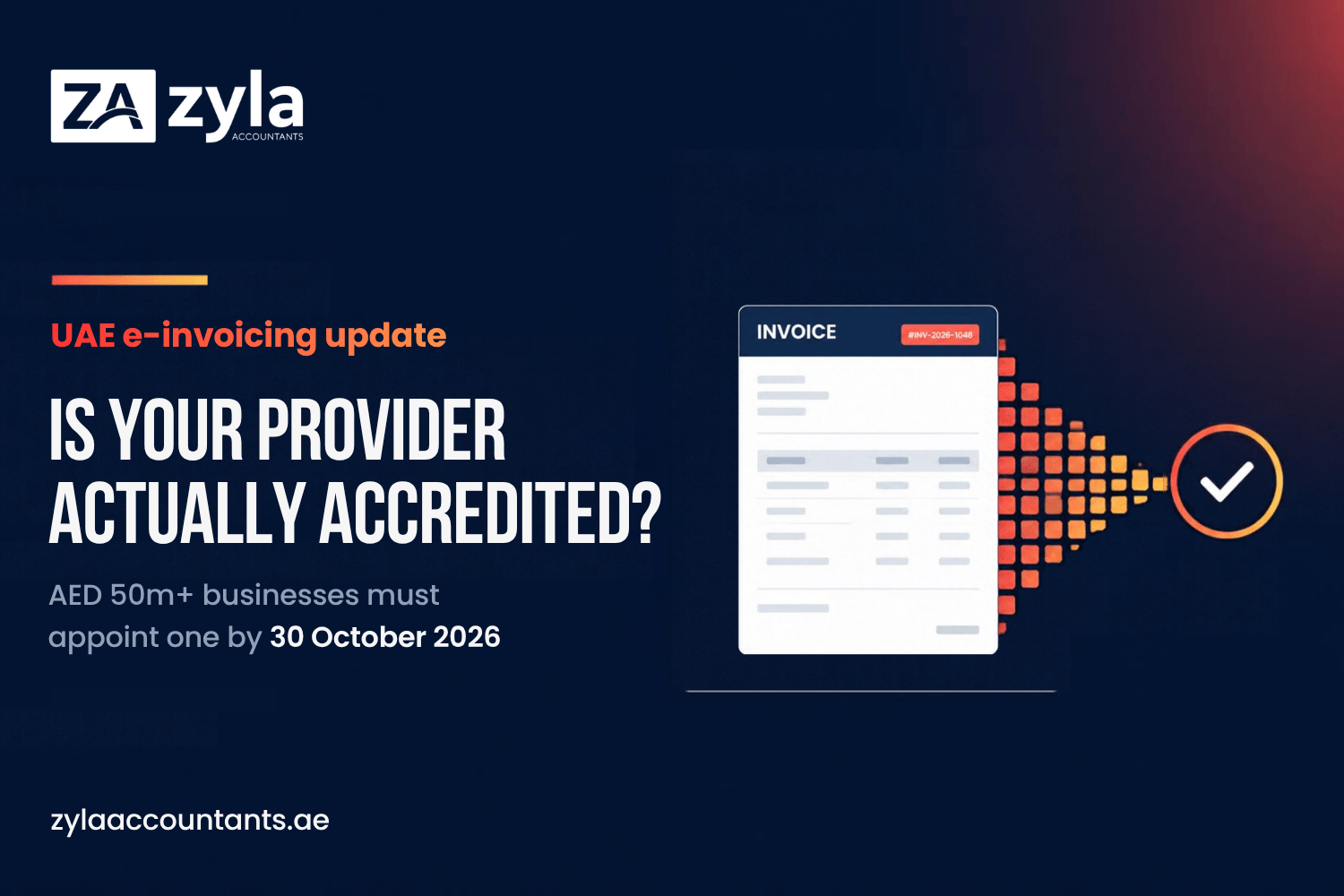 UAE e-invoicing: is your provider actually accredited?