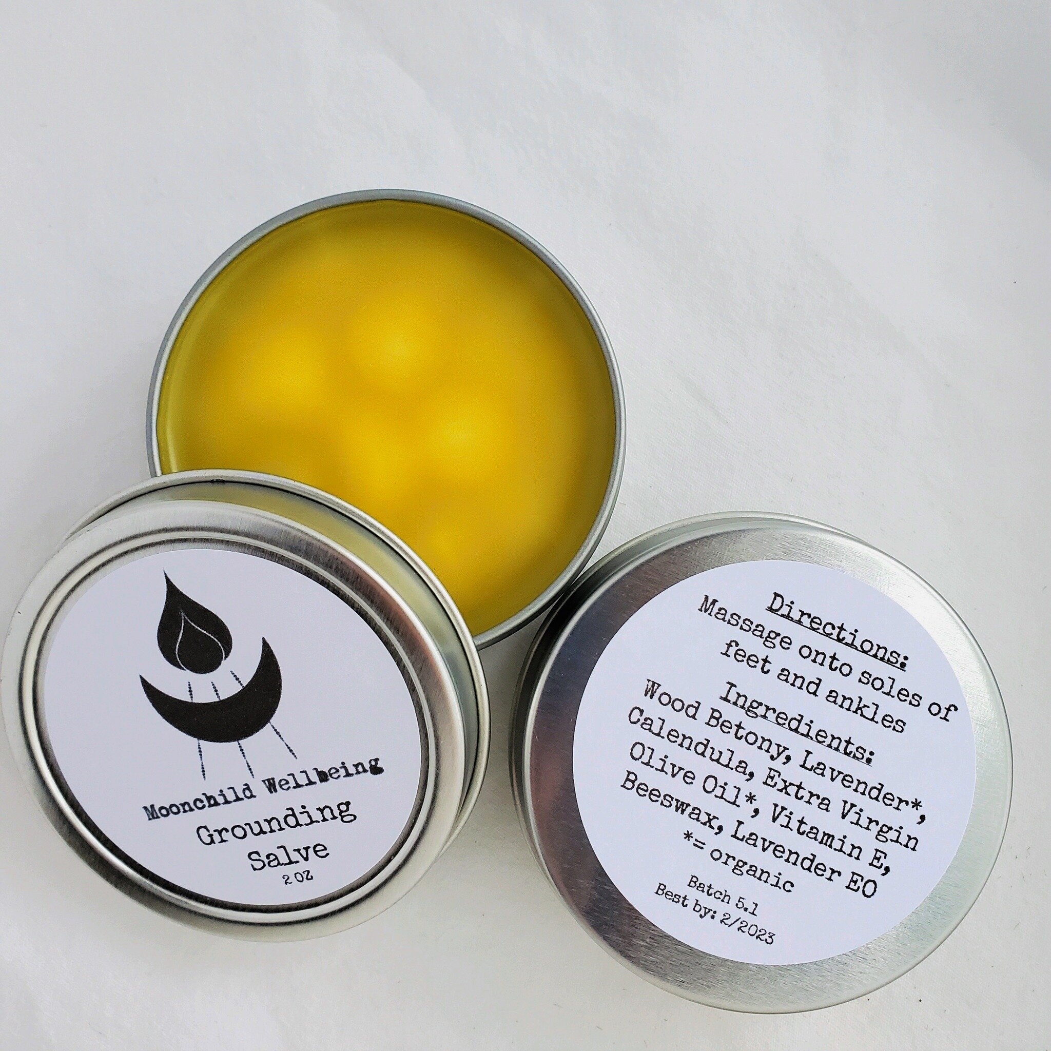 Show some love to your skin! Our selection of topical salves has you covered ✨

Find all our salves in the shop and order today to receive it by Christmas.

✨Grounding Salve relaxes muscles, calms mental and physical tension, and soothes skin. It&rsq