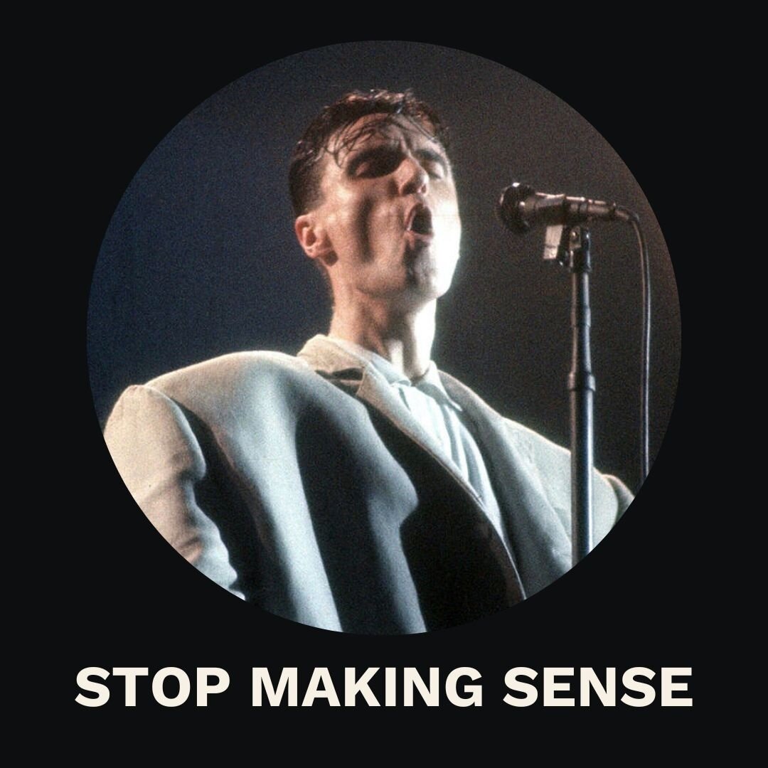 🎬COMMUNITY CINEMA:⁣ 
THURSDAY 29th FEBRUARY 
18:30 - 22:30 (Link in bio👆) &lrm;️&zwj;🔥&lrm;️&zwj;🔥&lrm;️&zwj;🔥&lrm;️&zwj;🔥
.
&lsquo;STOP MAKING SENSE&rsquo;
A film by Jonathan Demme (1hr 28mins, 1984) PG
.
+ post film drinks in the caf&eacute;/