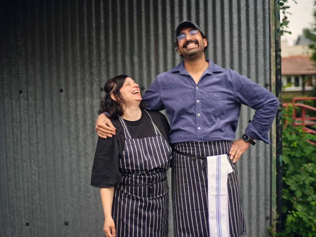 Let&rsquo;s Talk About&hellip; Despina &amp; Wahab
These guys are two of our newest culinary friends!
.
The food fanatics that have taken over the kitchen at Back to Ours and literally changed the way we eat. Their energy and passion is contagious&he
