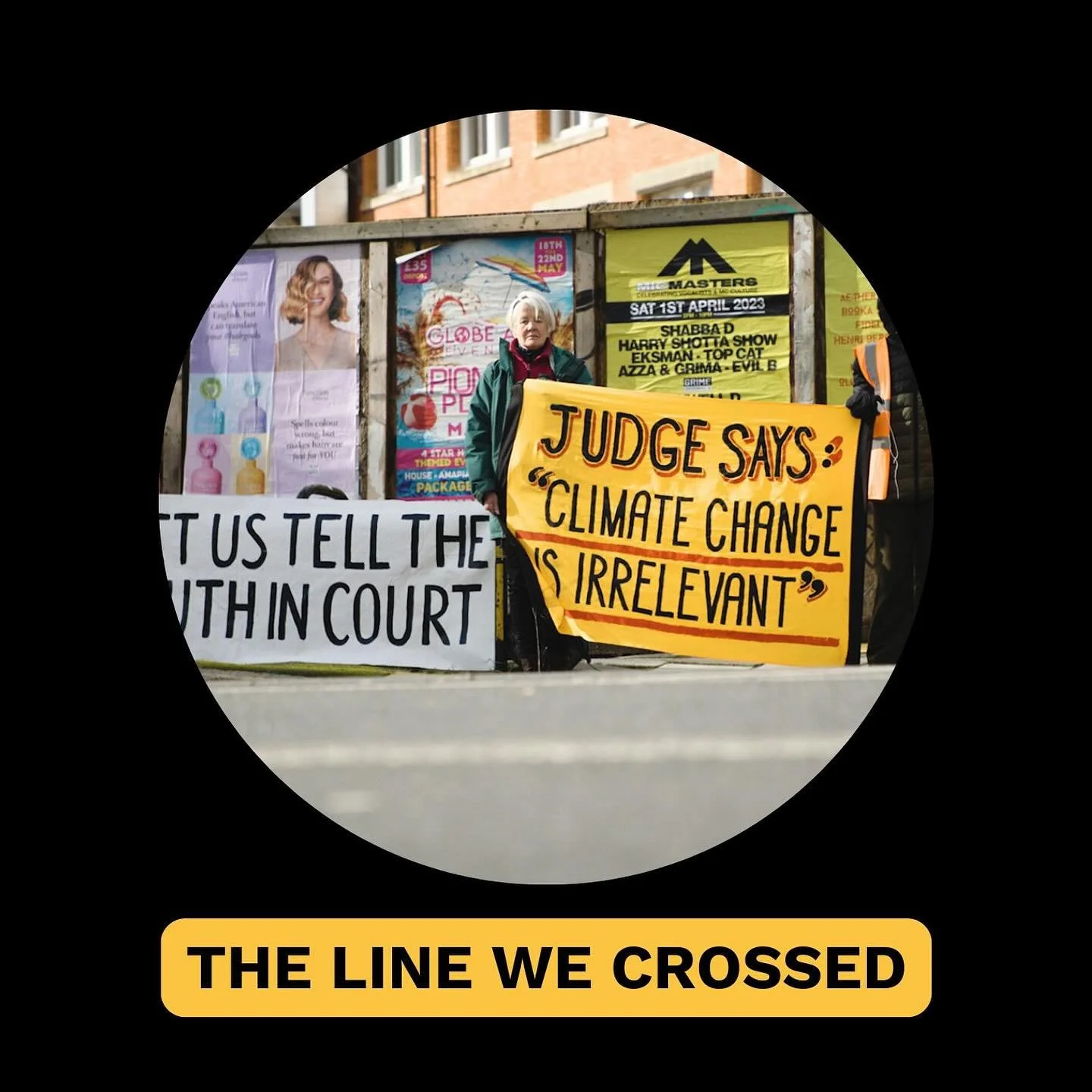 Film Screening: THE LINE WE CROSSED
(A film directed by Liz Smith, 112 mins, 2024)
.
Thur 17th July / 19:00 - 23:00
.
A British story of dissent, drawn from the frontlines of climate resistance. Through the experiences of those who stood in defiance,