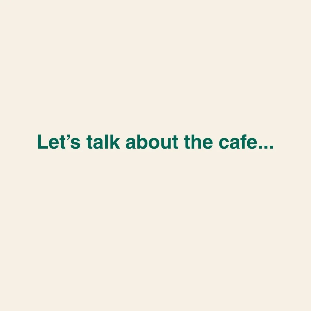 Let&rsquo;s talk about the caf&eacute;...

As some of you may have heard, we&rsquo;ve made the difficult decision to bring the caf&eacute; operator licence for Back to Ours to an end and we want to be open with you about what you can expect to come n