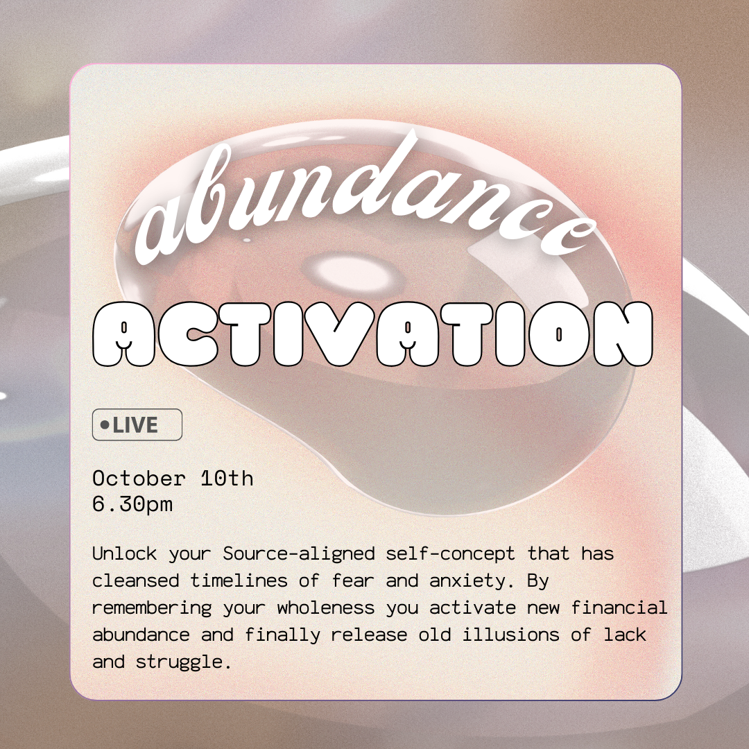 Abundance Activation Healing