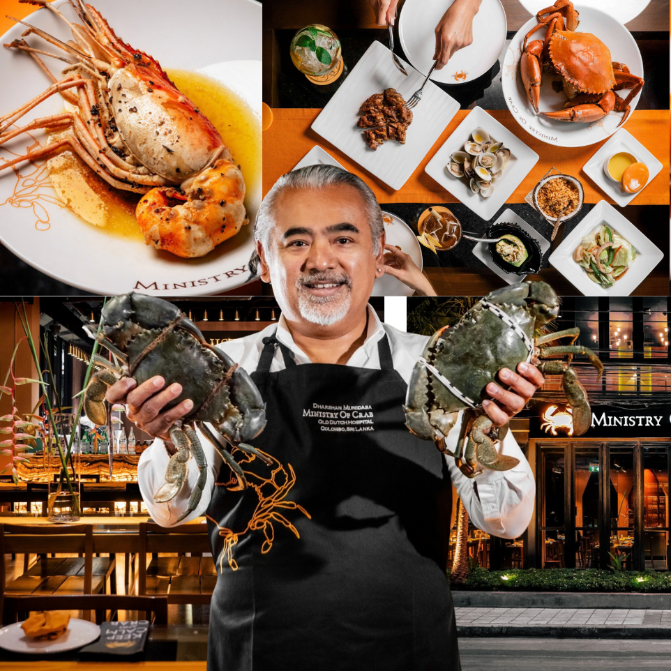 Cracking Open Excellence withChef Dharshan Munidasa on Ministry of Crab