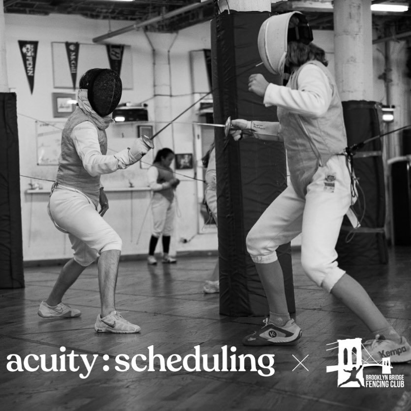 After a decade of reliance on ZenPlanner, Brooklyn Bridge Fencing is excited to announce our switch to @acuityscheduling. This transition marks a significant milestone for our organization, one that enhances our scheduling efficiency and overall memb