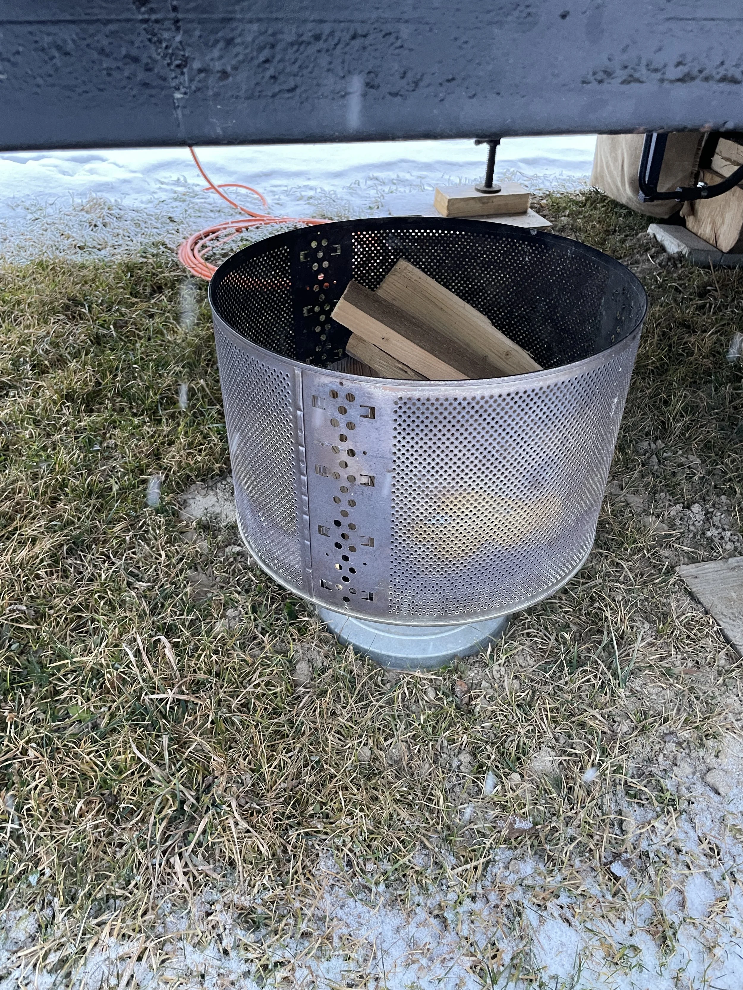 Feuertopf für draussen.