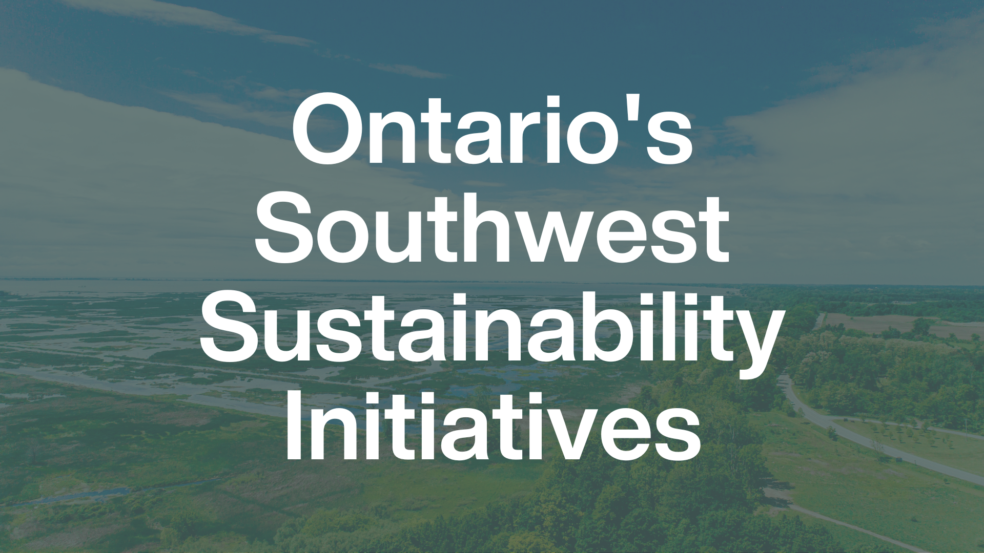 Sustainable Tourism — SWOTC
