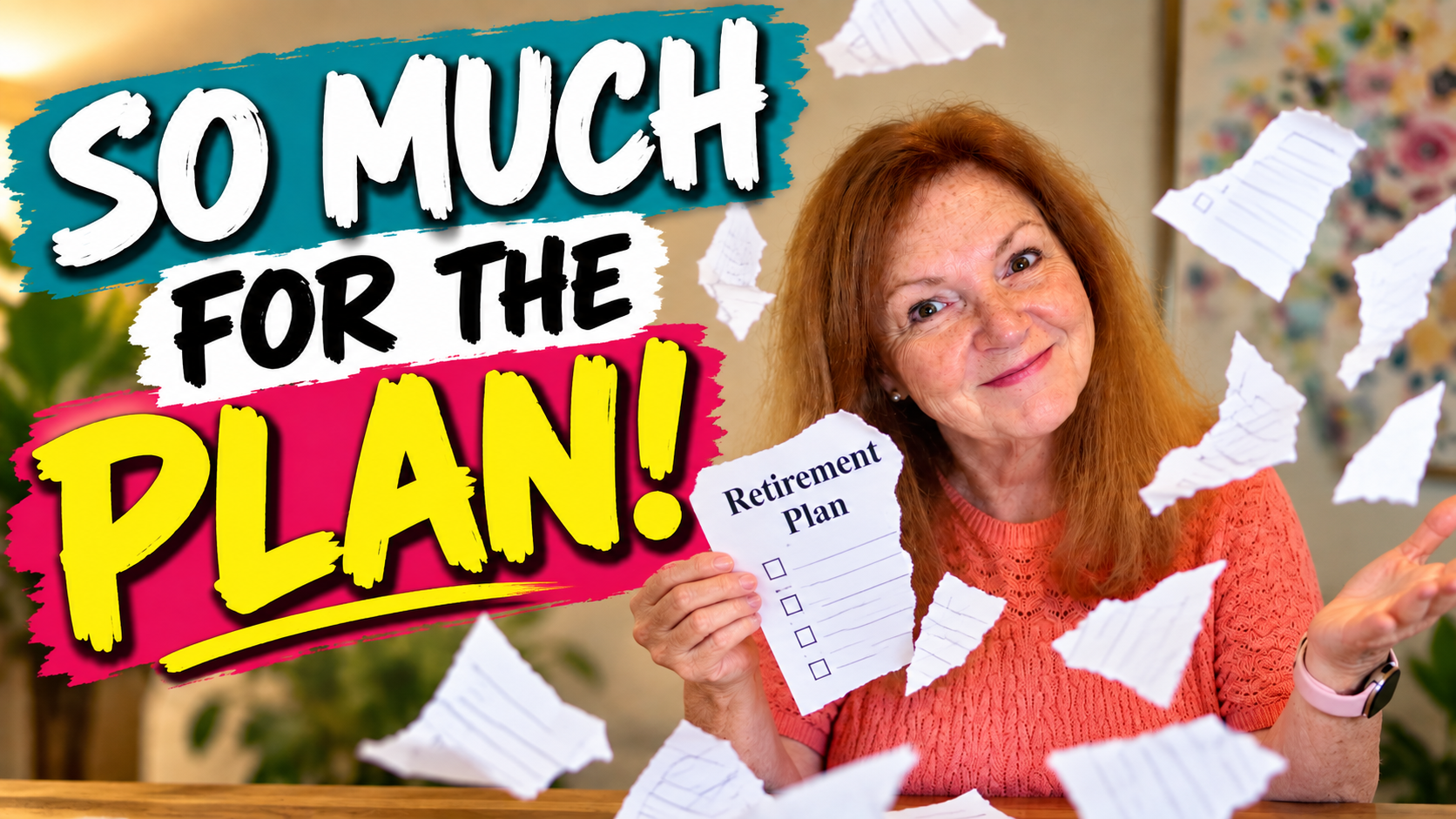 Travel, hobbies, endless free time? Retirement doesn't always follow the script! A humorous look at plans still waiting to happen.