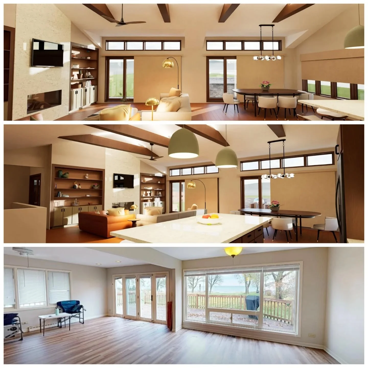 The team has been busy with this design to transform an outdated home on Lake Michigan to a new modern vacation retreat for a Chicago family.

#vacationhome #vacationhomes #vacation #lakehouse #lakeviews #lakelife #lakefront #renovation #retreat #mod