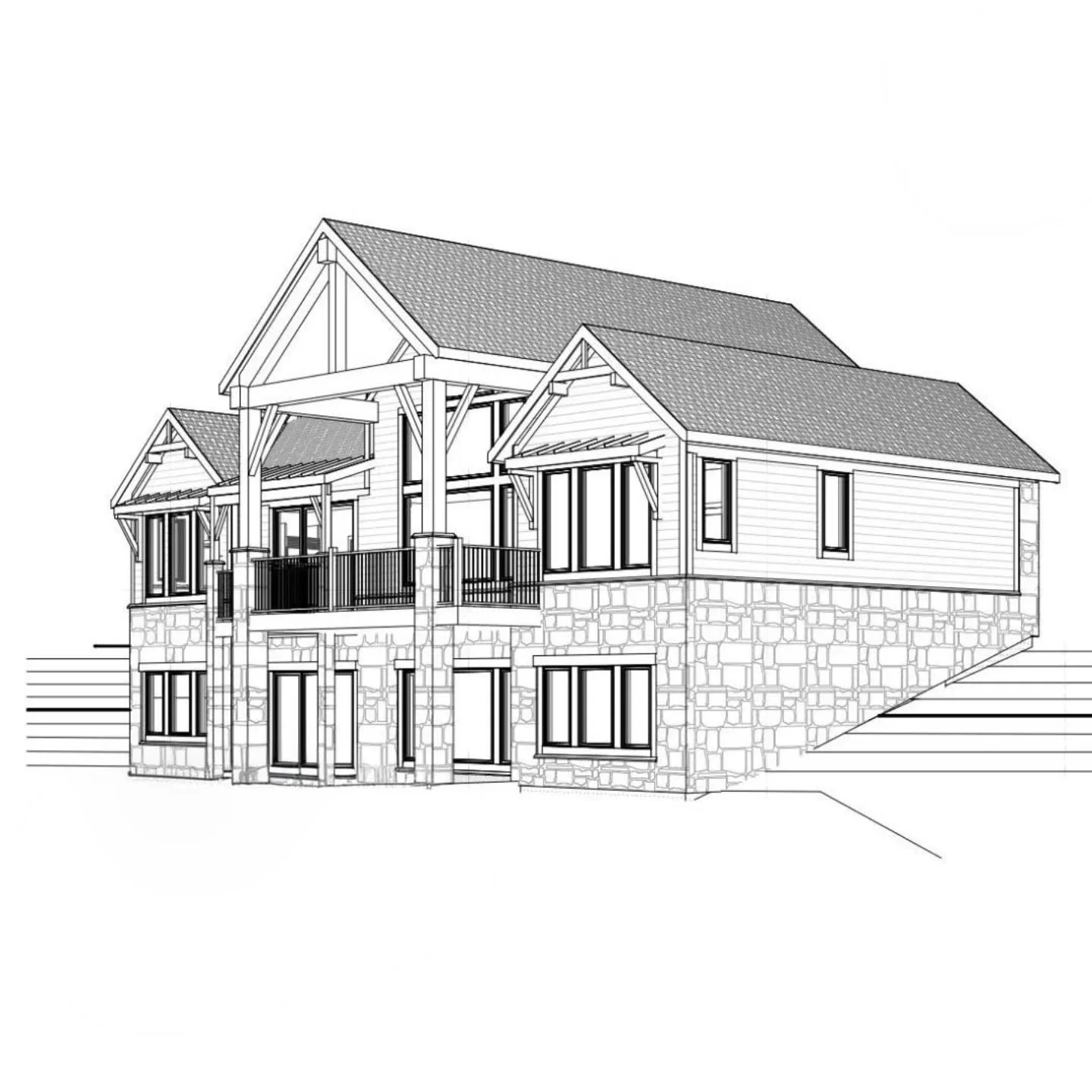 New lake home we are starting to design for in Hayward, WI on Grindstone Lake!

#lakehouse #lakelife #lakehome #architecture #homedesign