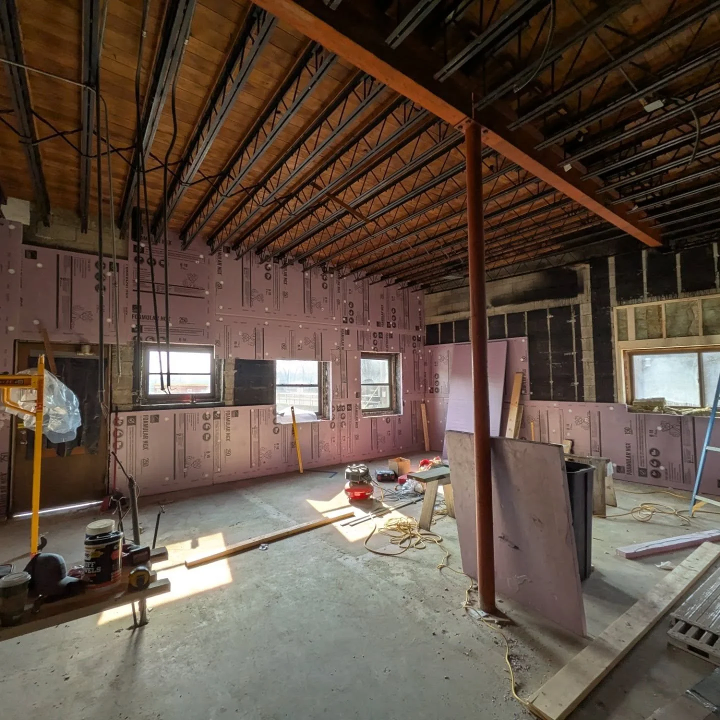 Construction at the new North 48 on State Street in downtown Wauwatosa is well underway!

@north48cedarburg 
@north48lakecountry 

#bardesign #architectdesigned #architecture #nightlife