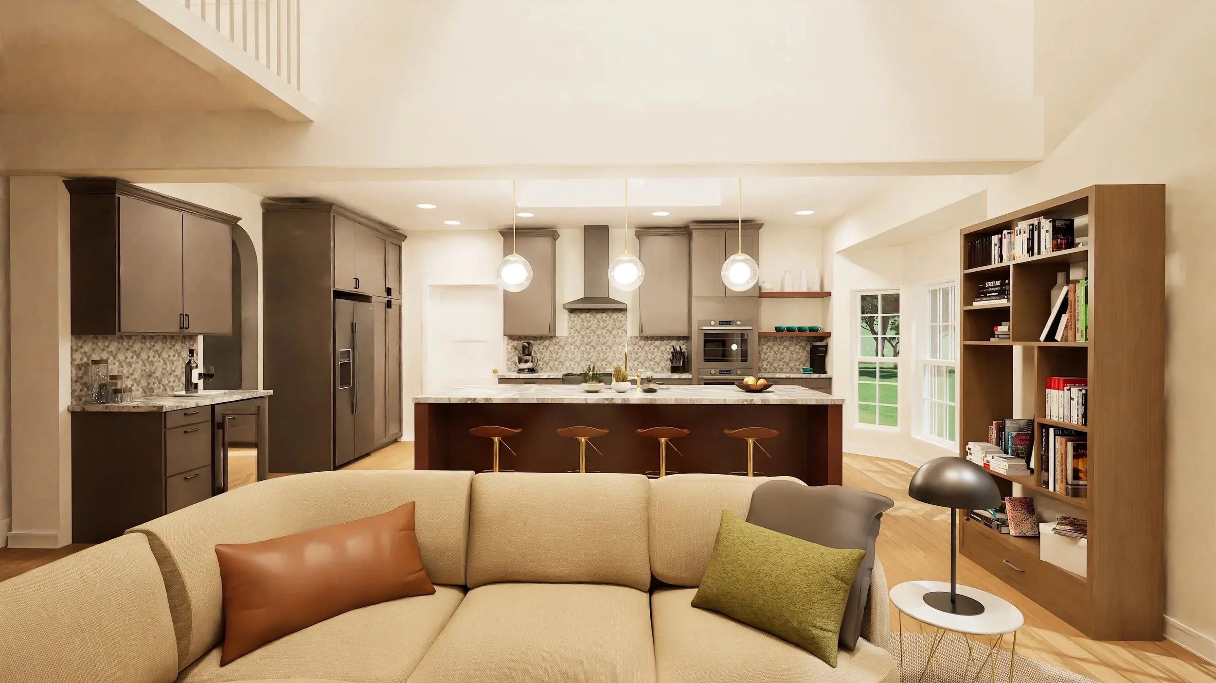 We were able to open up this client's kitchen by removing two structural columns and will be replacing them with a 21' steel beam.

#kitchendesıgn #kitcheninspiration #kitchen #interiordesign