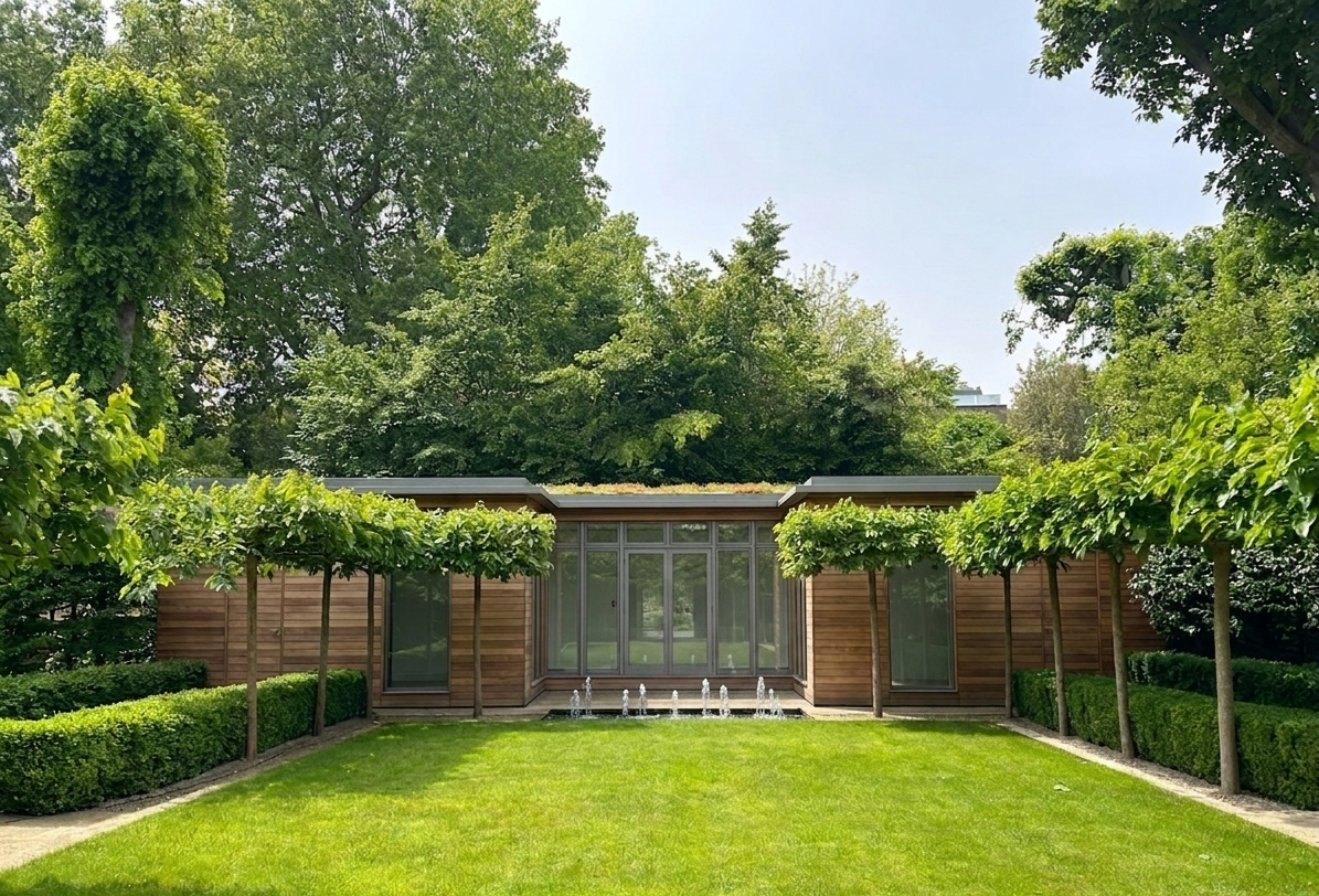 Example of an garden studio
