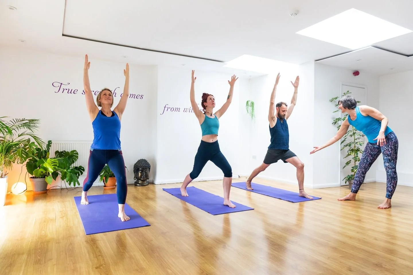 Vinyasa flow yoga