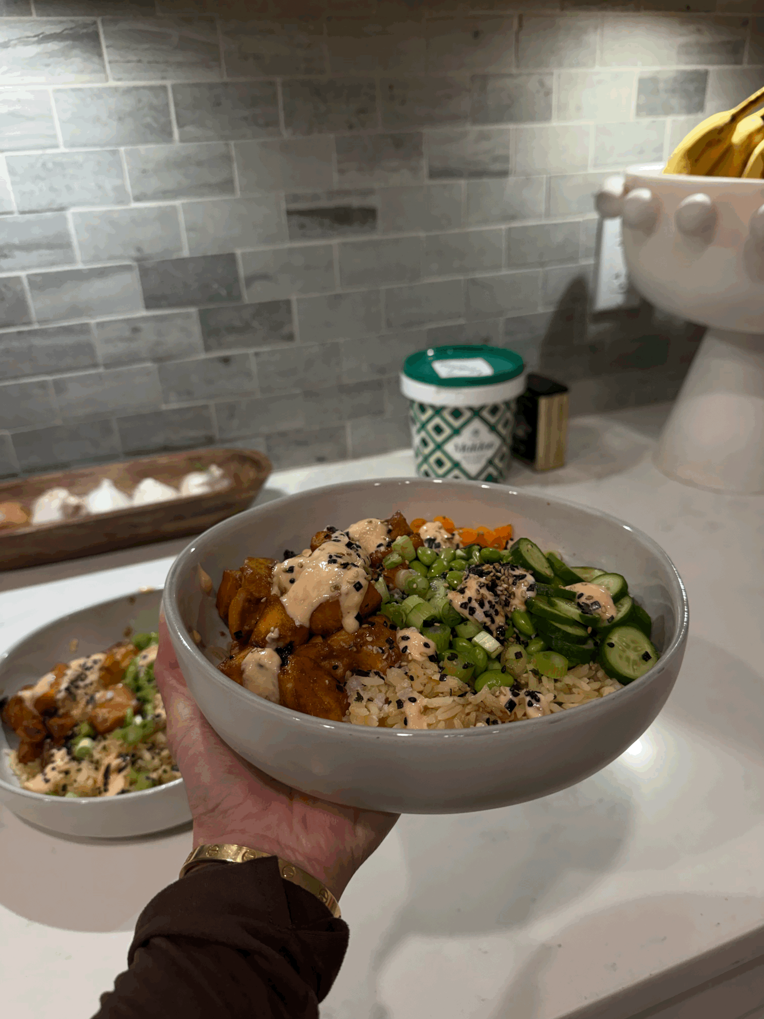 BANG BANG CRISPY SALMON BOWL