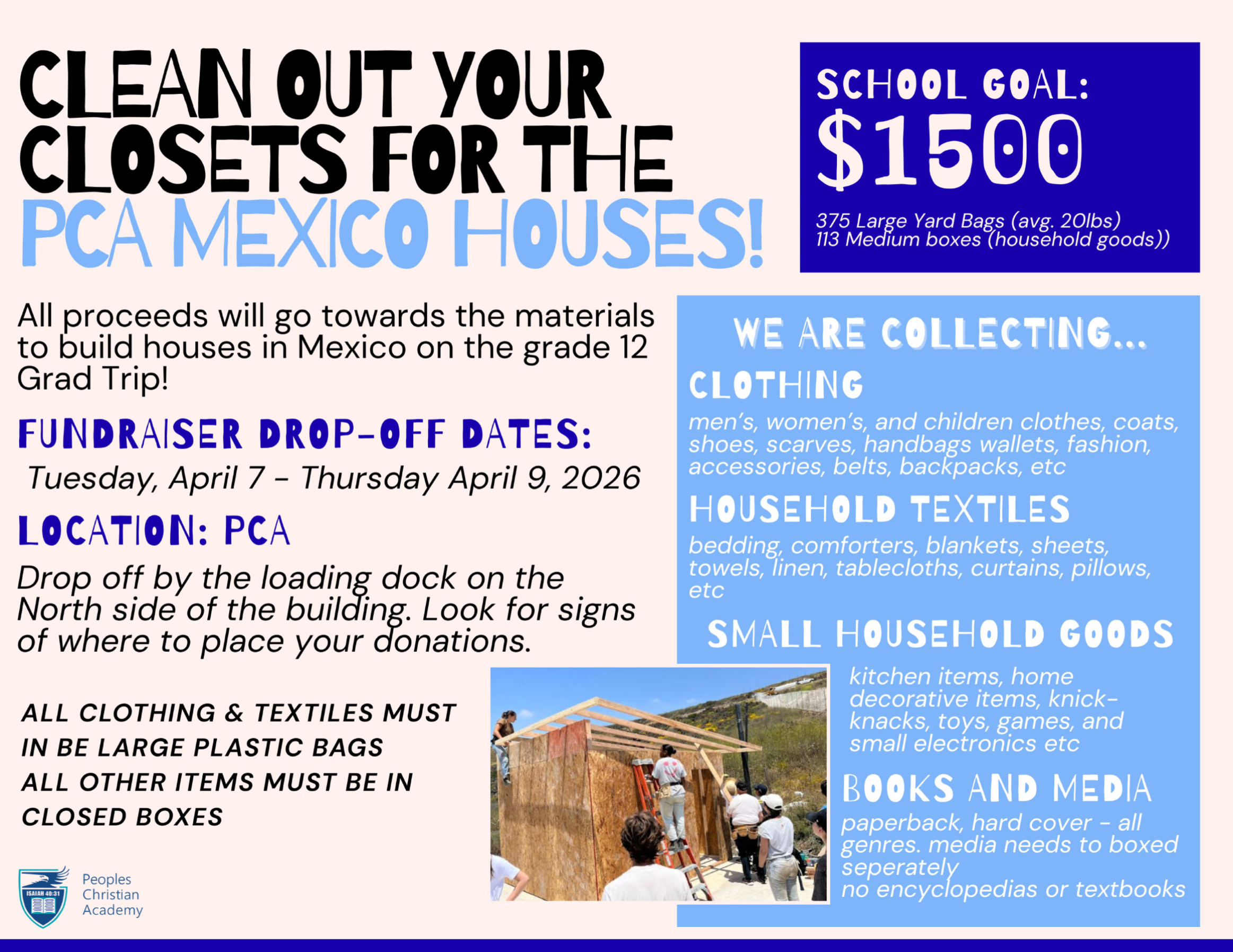 Mexico Houses Project Fundraiser