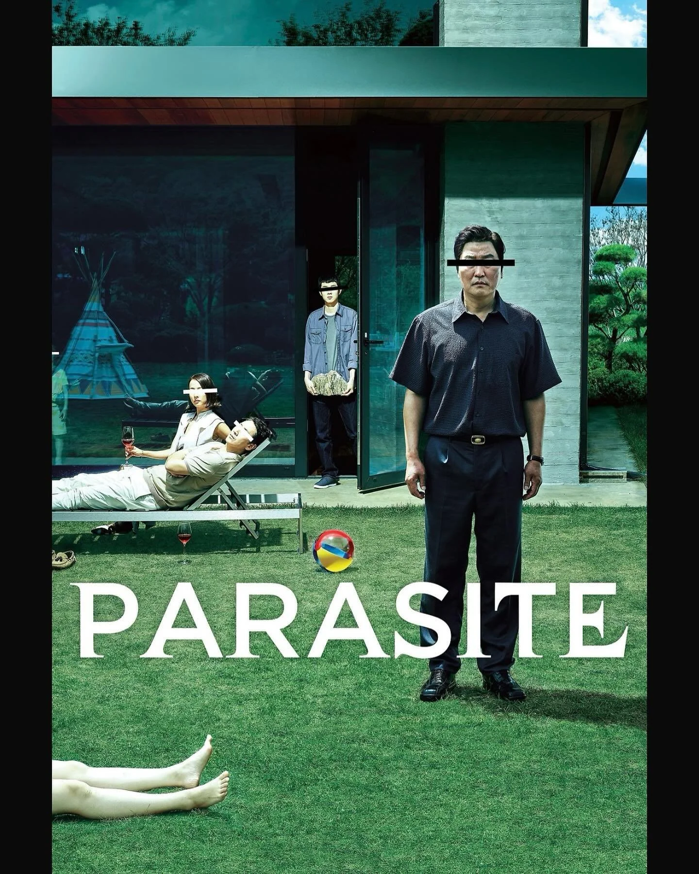 Act like you own the place. 
All unemployed, Ki-taek’s family takes peculiar interest in the wealthy and glamorous Parks for their livelihood until they get entangled in an unexpected incident.
Parasite is a 2019 South Korean dark comedy thri