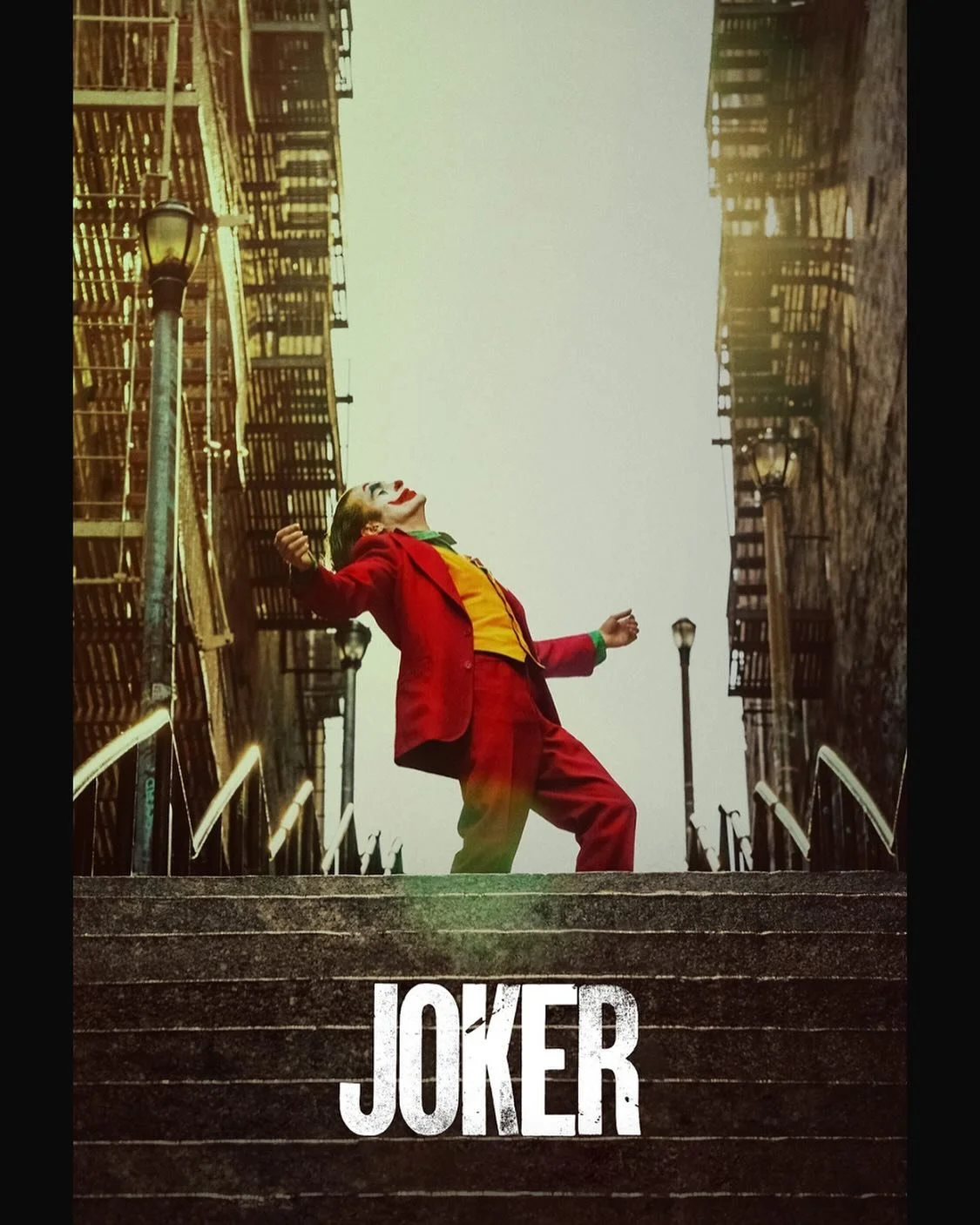 Put on a happy face. 
During the 1980s, a failed stand-up comedian is driven insane and turns to a life of crime and chaos in Gotham City while becoming an infamous psychopathic crime figure.
Joker is a 2019 American psychological thriller film dir