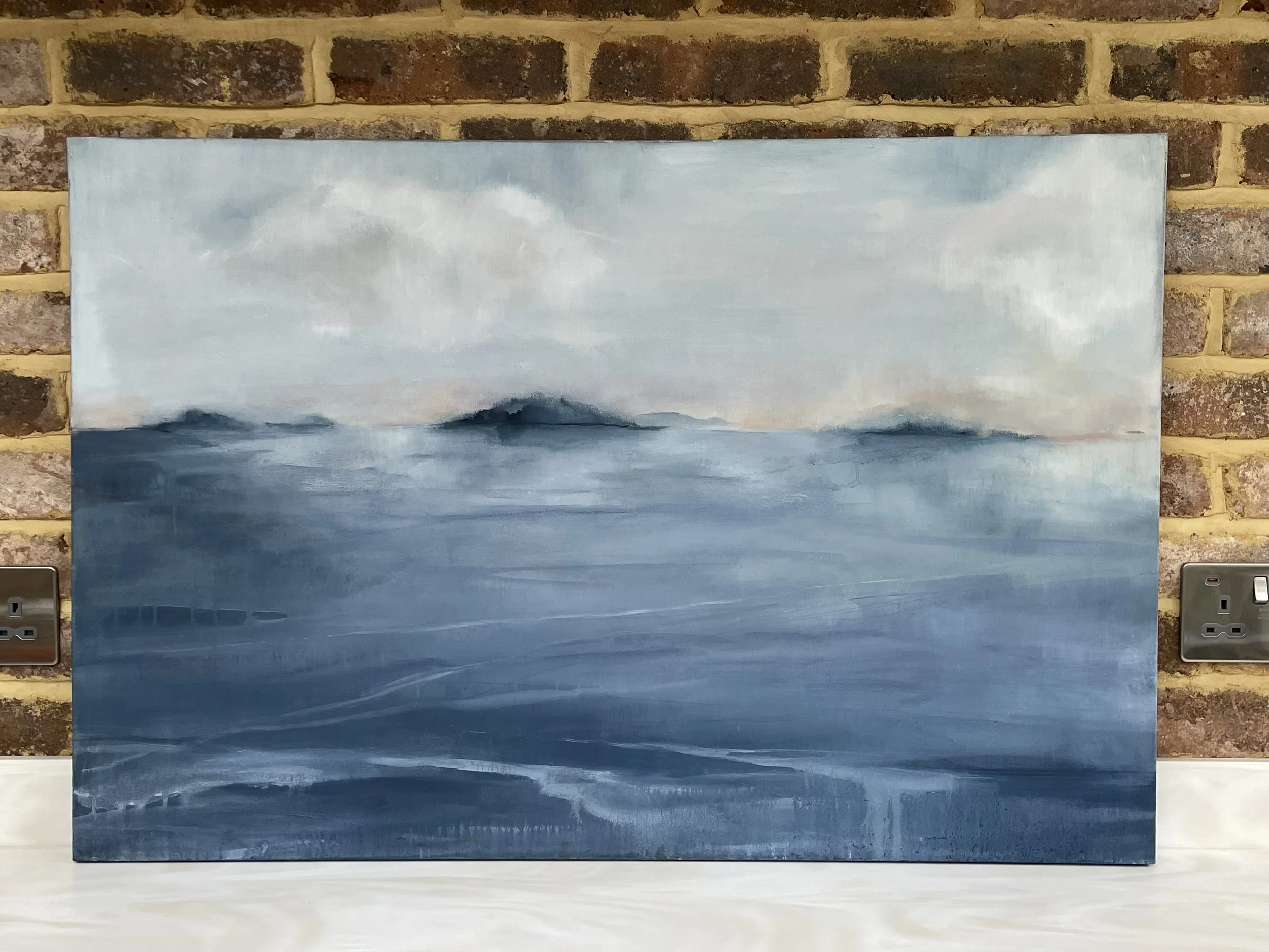 Archipelago V, oil on canvas 60x80cm (was £800 now £400)