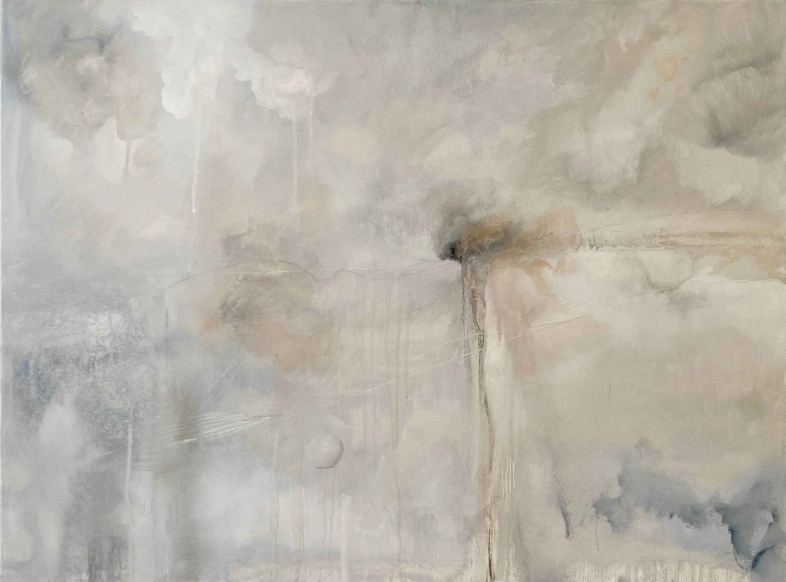 Thin places, oil on deep edge canvas 60x70cm